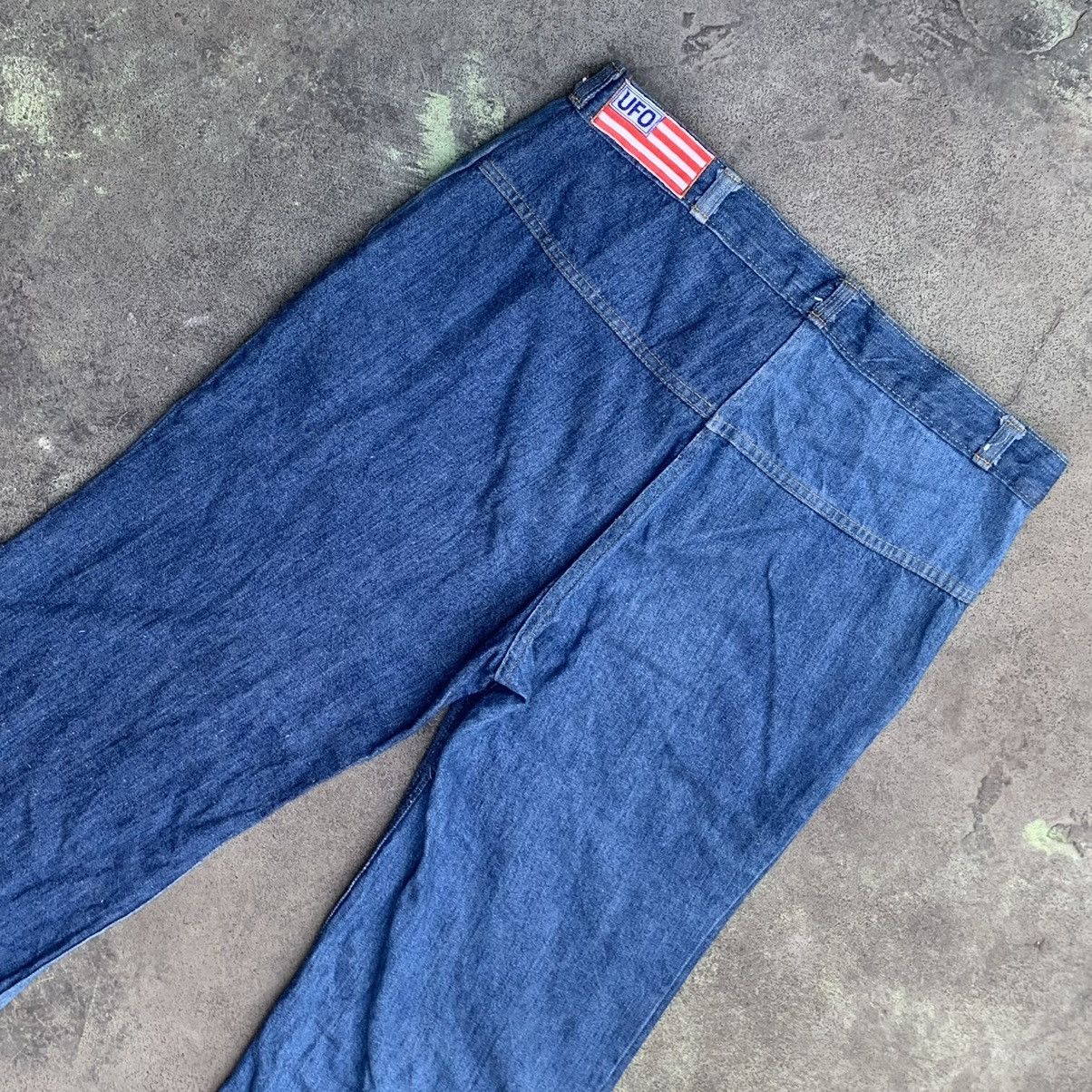 Japanese Brand UFO Flare jeans if six was nine style Size 29" - 7 Thumbnail