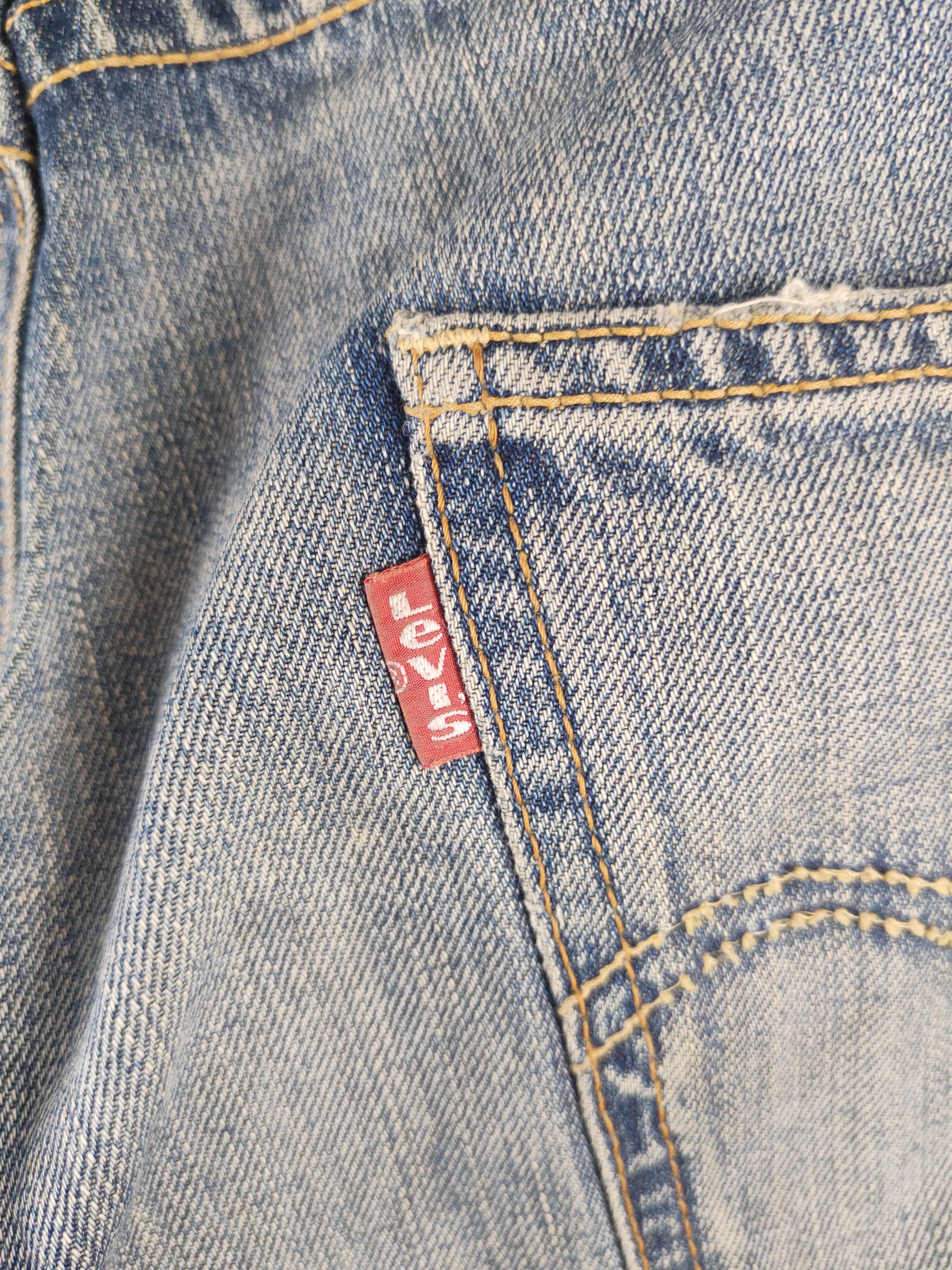 Levi's 507 Levi's Blue Distressed Ripped denim Jeans #S2813 Size US 30 / EU 46 - 7 Thumbnail