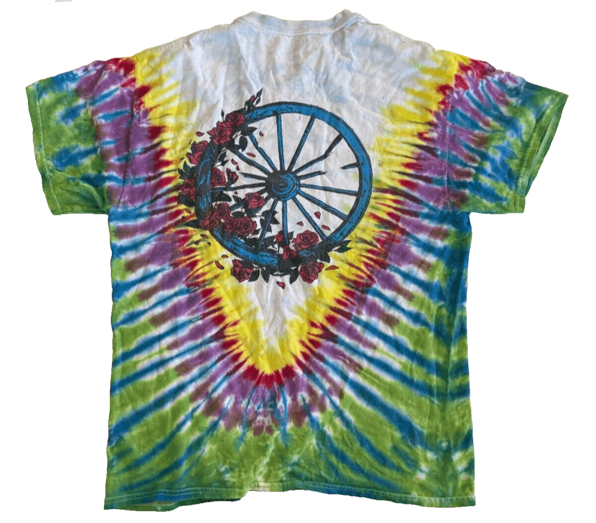 Grateful Dead Grateful Dead Bertha Vintage Wheel Tie Dye Shirt Men’s L Size US L / EU 52-54 / 3 - 2 Thumbnail