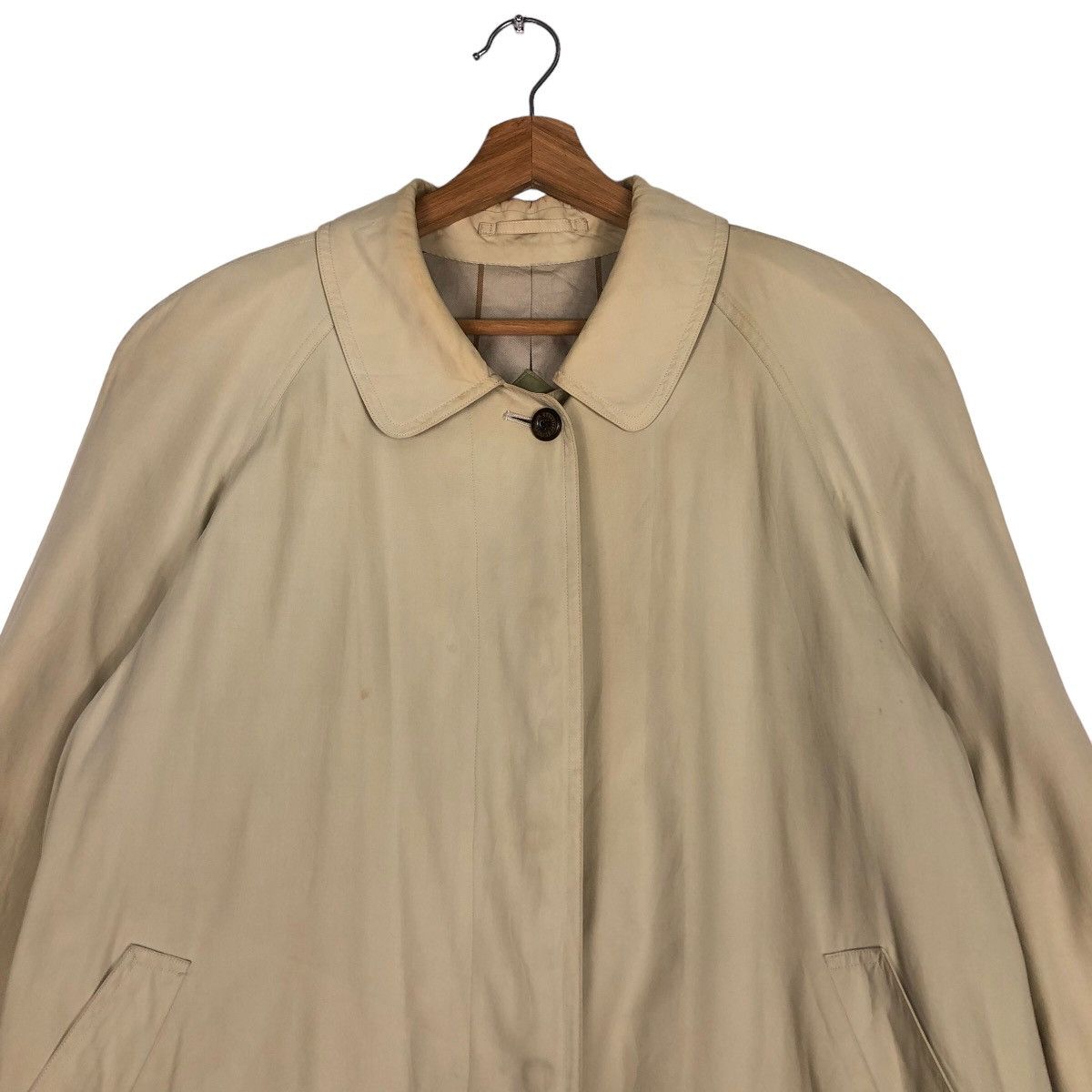 Burberry 🔥Vintage Burberrys Long Jacket Bondage Nova Check Design Size US M / EU 48-50 / 2 - 3 Thumbnail