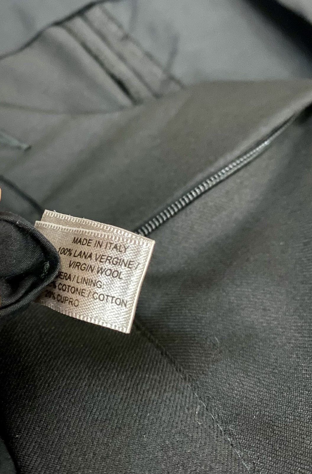Bottega Veneta Bottega Veneta 🇮🇹 Nero wool dual pleat dress slacks 34 NEW Size US 34 / EU 50 - 12 Thumbnail