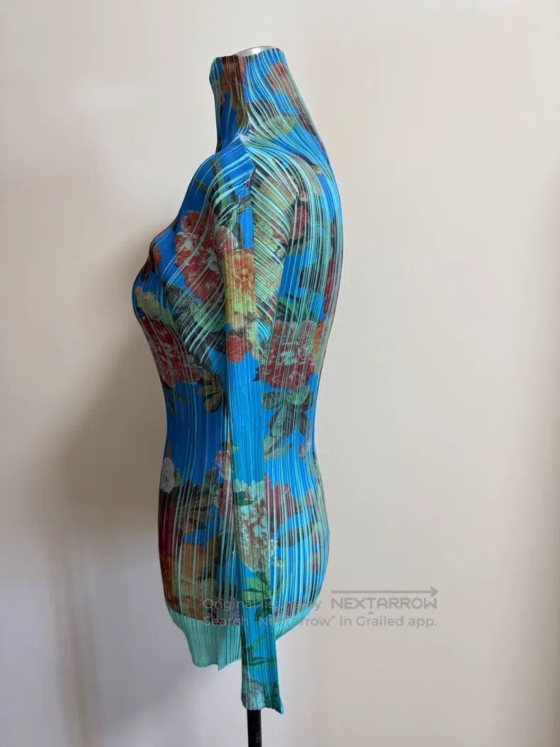 Issey Miyake Issey Miyake Printed Top Size L / US 10 / IT 46 - 2 Thumbnail