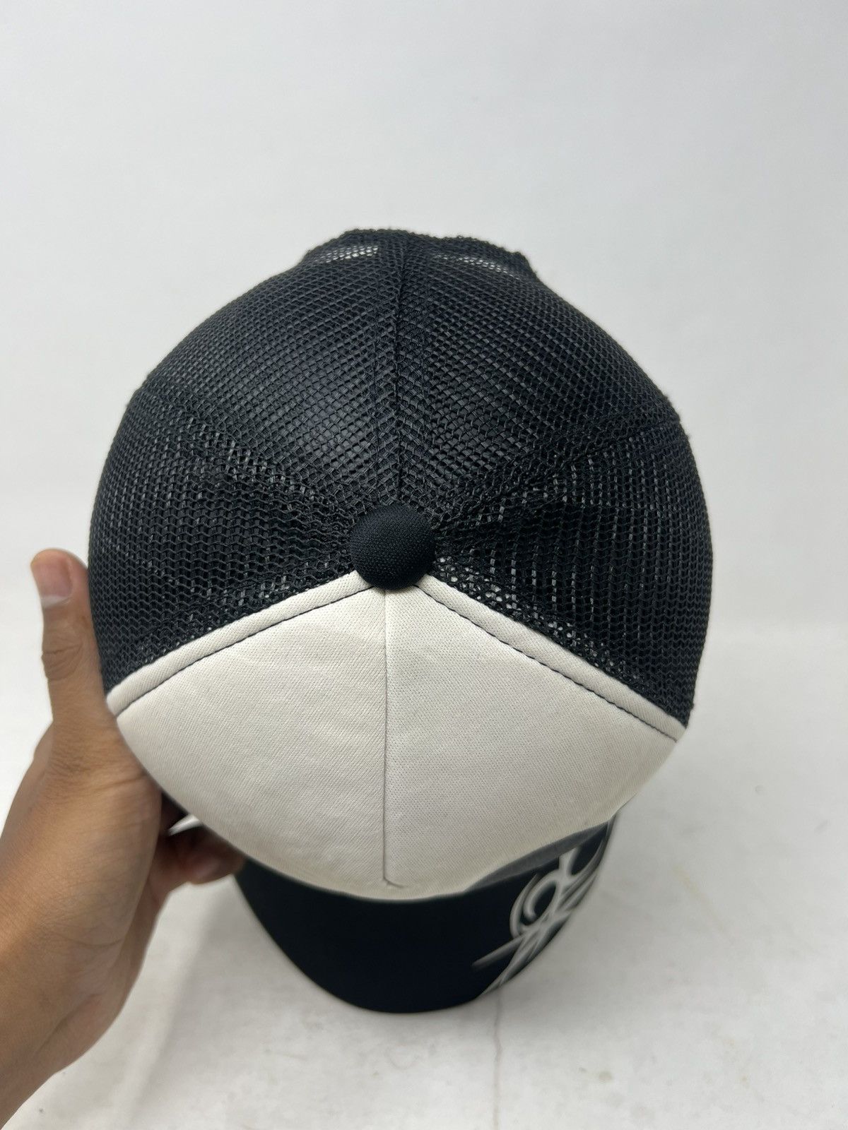Japanese Brand Ongo Flower Knot Trucker Hat Size ONE SIZE - 6 Thumbnail