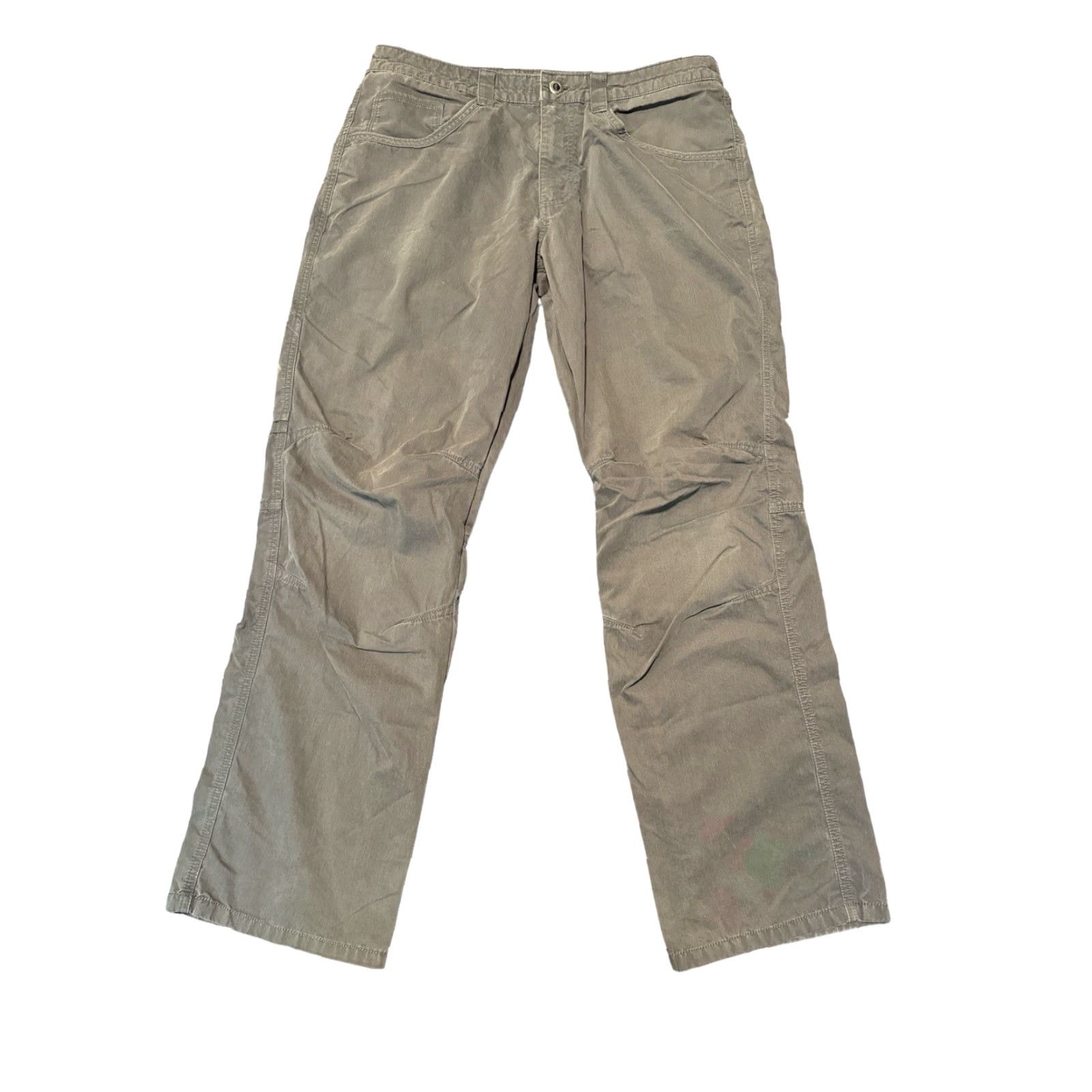 Patagonia Patagonia Men’s Tenpenny Pants Size 32 Gray Casual Workwear 5-Pocket Canvas Cotton Nylon Inseam 29 Regular Straight 2014 Size US 32 / EU 48 - 2 Thumbnail