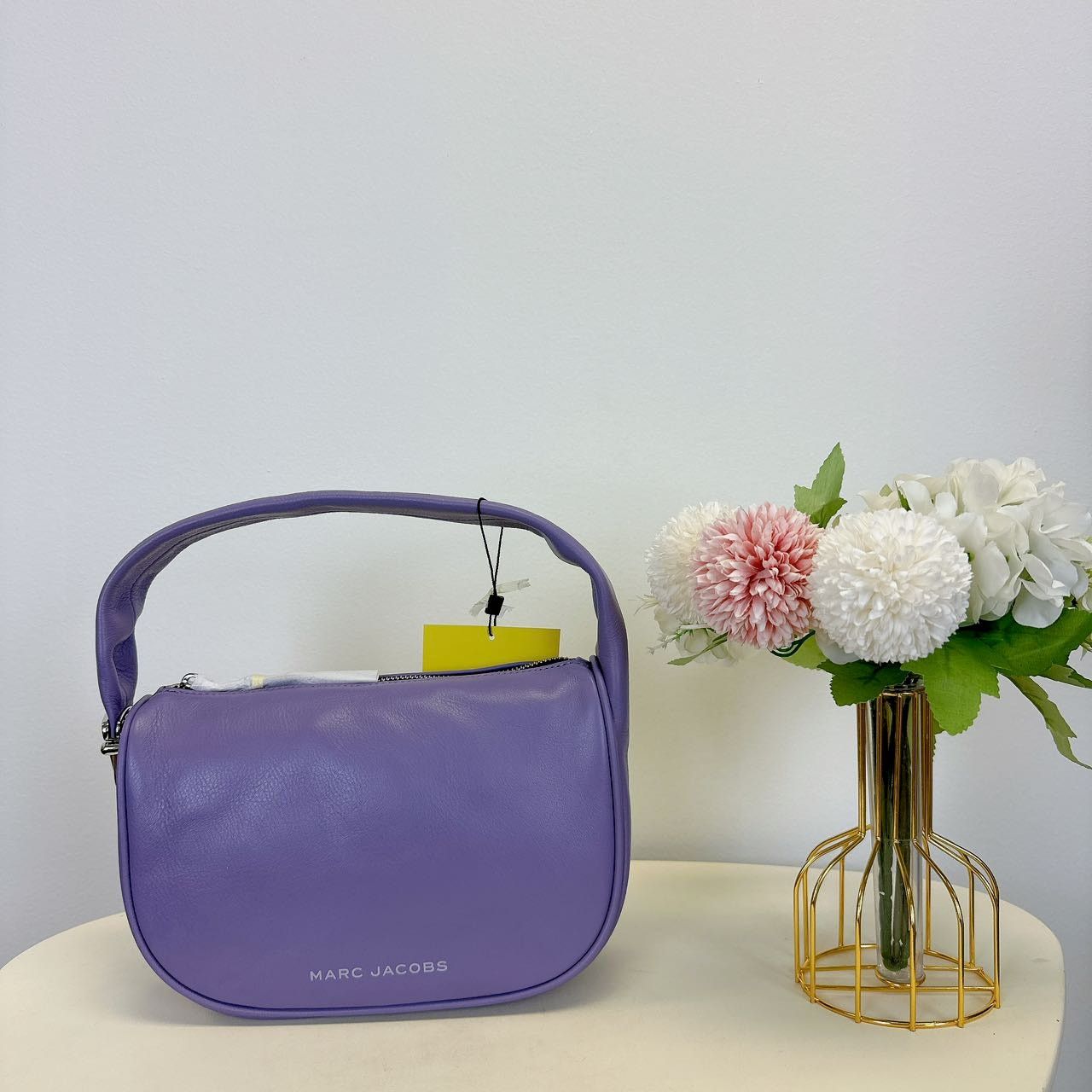Marc Jacobs MARC JACOBS Purple Mini 'The Pushlock' Bag Size ONE SIZE - 2 Thumbnail