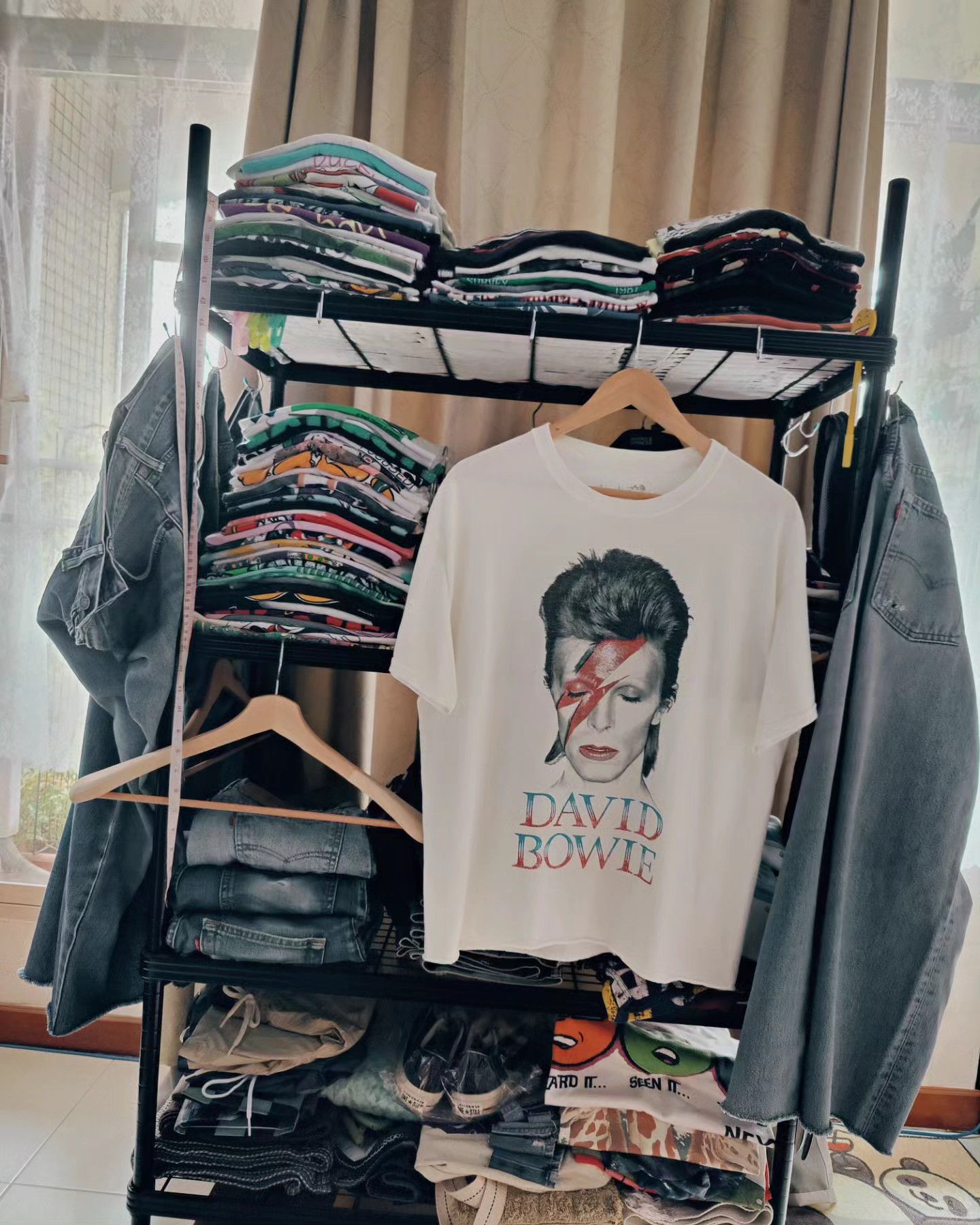 Band Tees David Bowie Size US M / EU 48-50 / 2 - 3 Thumbnail