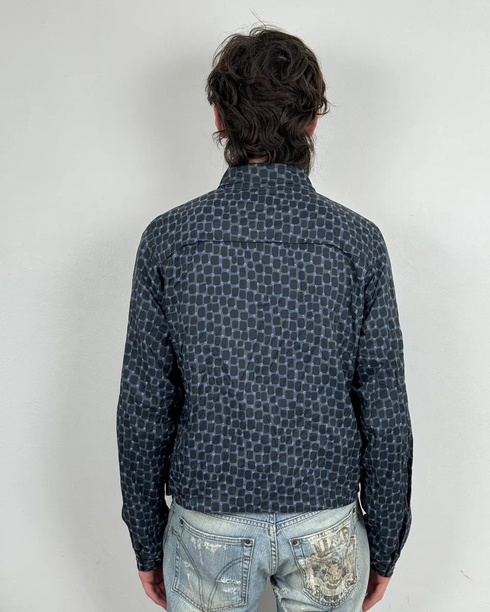 Dries Van Noten Dries Van Noten Grey & Blue Light Zip Up Jacket Size US M / EU 48-50 / 2 - 3 Thumbnail