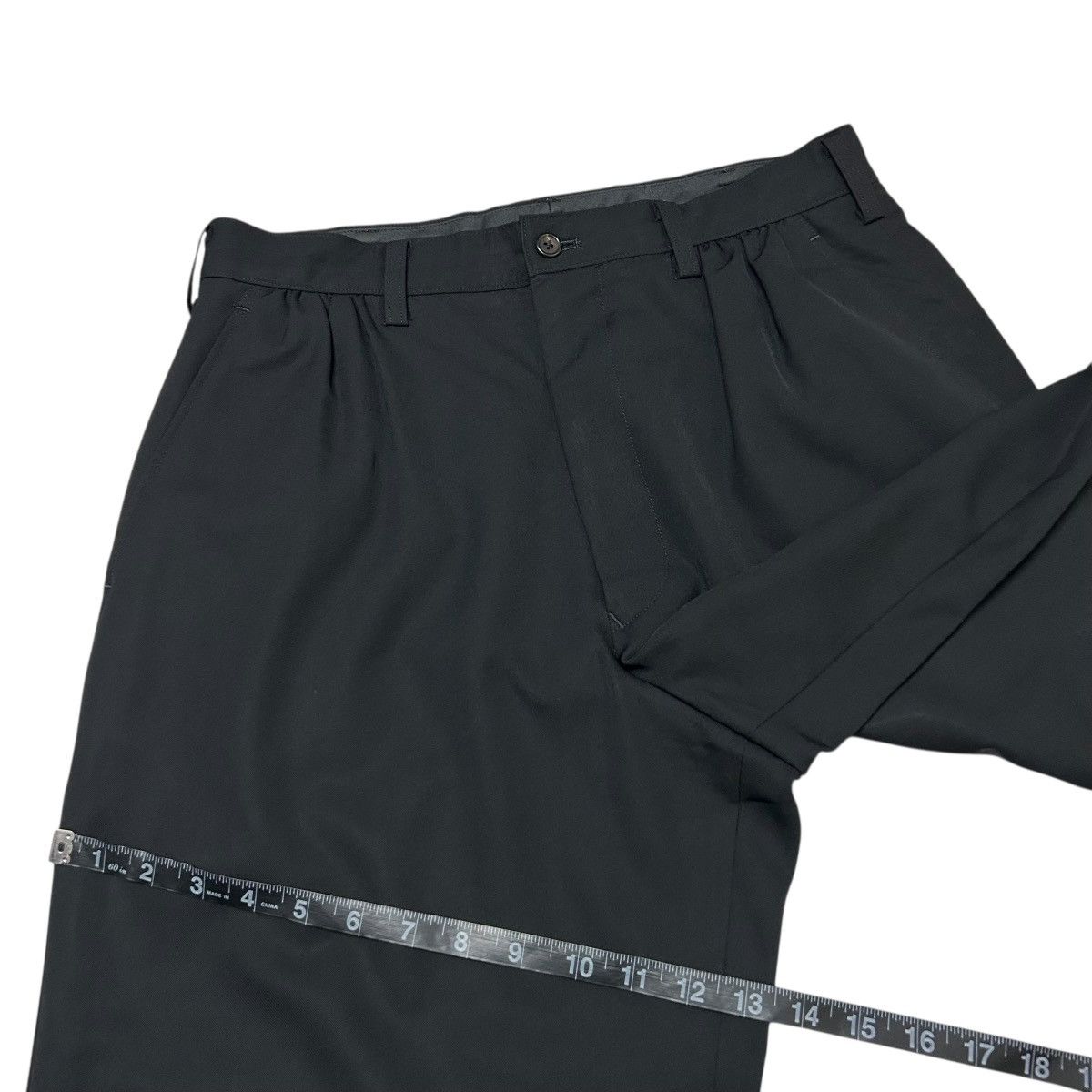 Yohji Yamamoto 636 90s Y's for men Yohji Yamamoto wool slacks pants archive Size US 31 - 14 Thumbnail