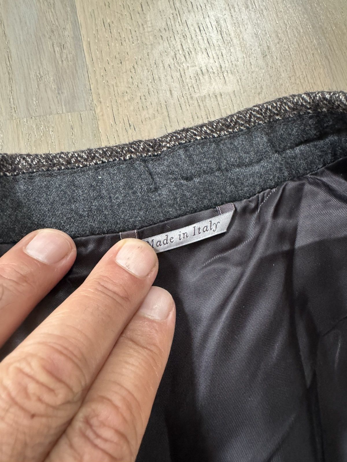 Canali CANALI blazer Sz 52 SEE REAL TAPE MEASUREMENTS IN PHOTOS!!!! Size 42R - 5 Thumbnail