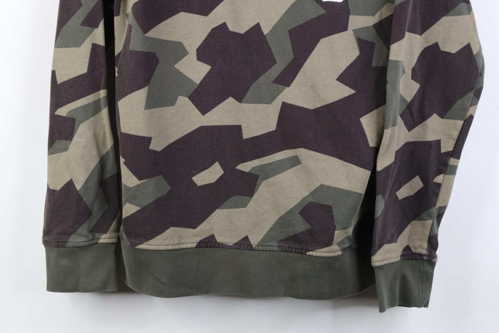 WeSC WESC Streetwear Faded Fractal Camouflage Crewneck Sweatshirt Size US M / EU 48-50 / 2 - 3 Thumbnail