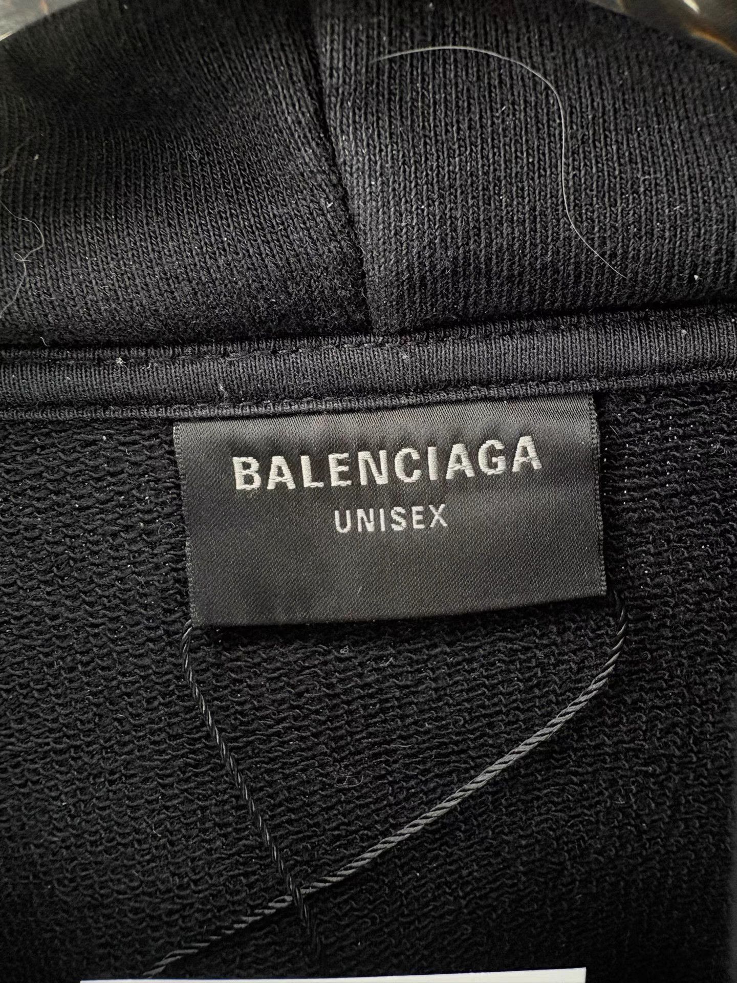 Balenciaga BALENCIAGA Sanskrit Mud-Dyed Distressed Hoodie Size US M / EU 48-50 / 2 - 5 Thumbnail