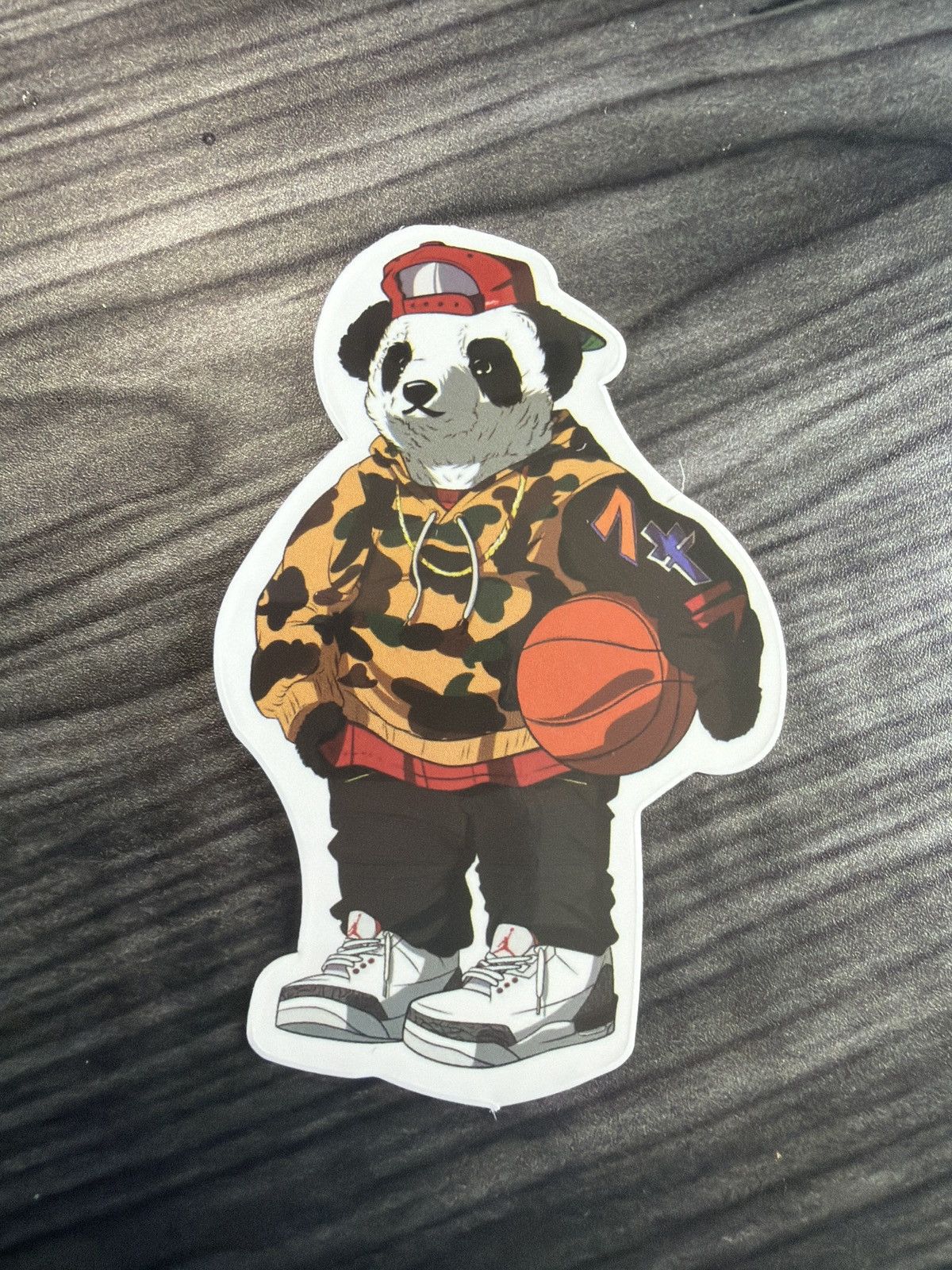 Jordan Brand Jordan Panda Basketball Sticker Size ONE SIZE - 1 Thumbnail