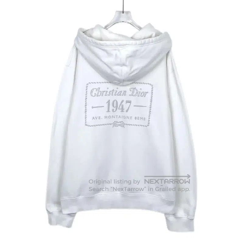 Other Dior White Cotton Men’s Hoodie . Size US XXL / EU 58 / 5 - 2 Thumbnail