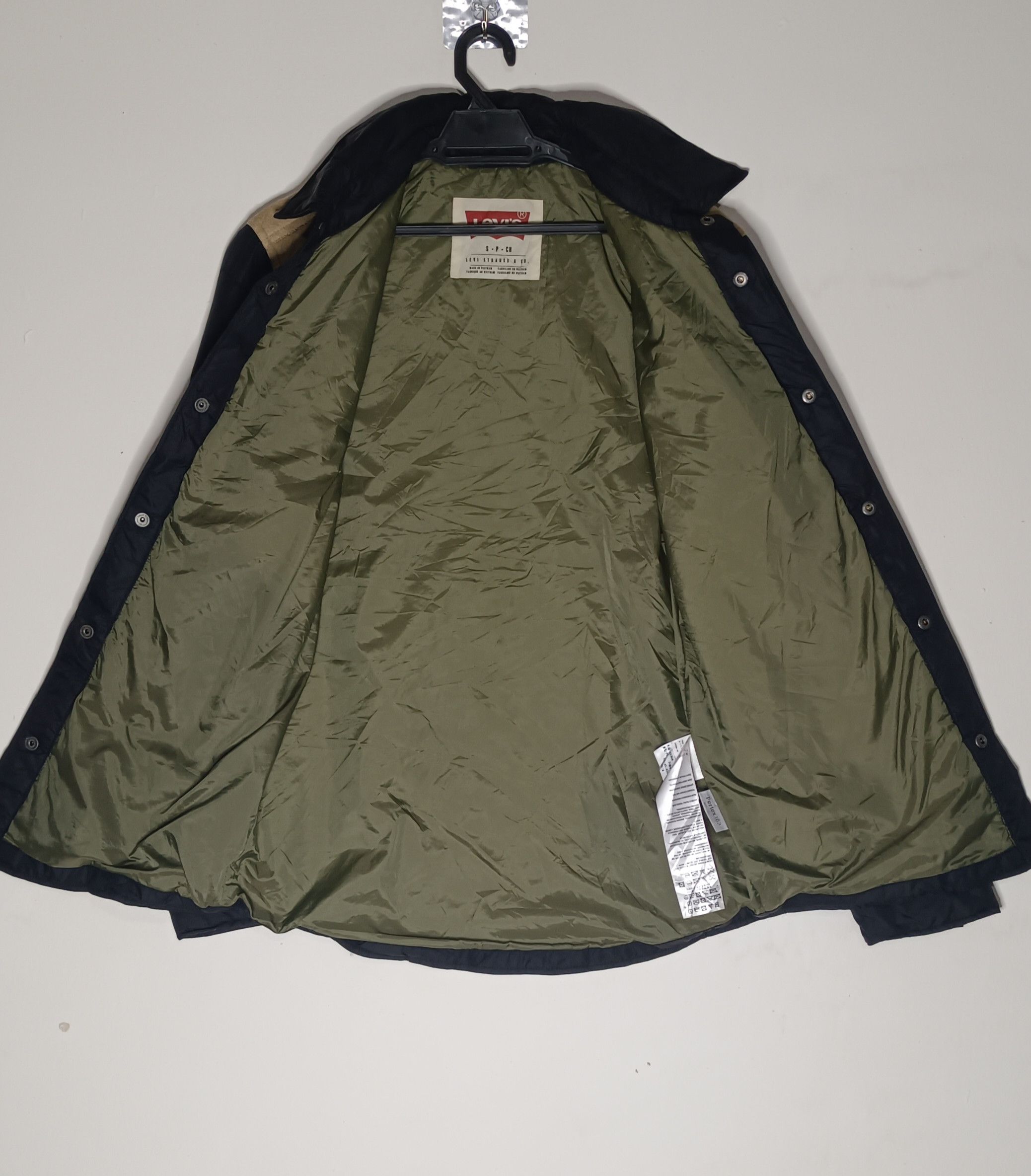 Levi's LEVI'S MEN BARSTOW PACKABLE QUILTED OVERSHIRT JACKET COAT Size US M / EU 48-50 / 2 - 12 Thumbnail