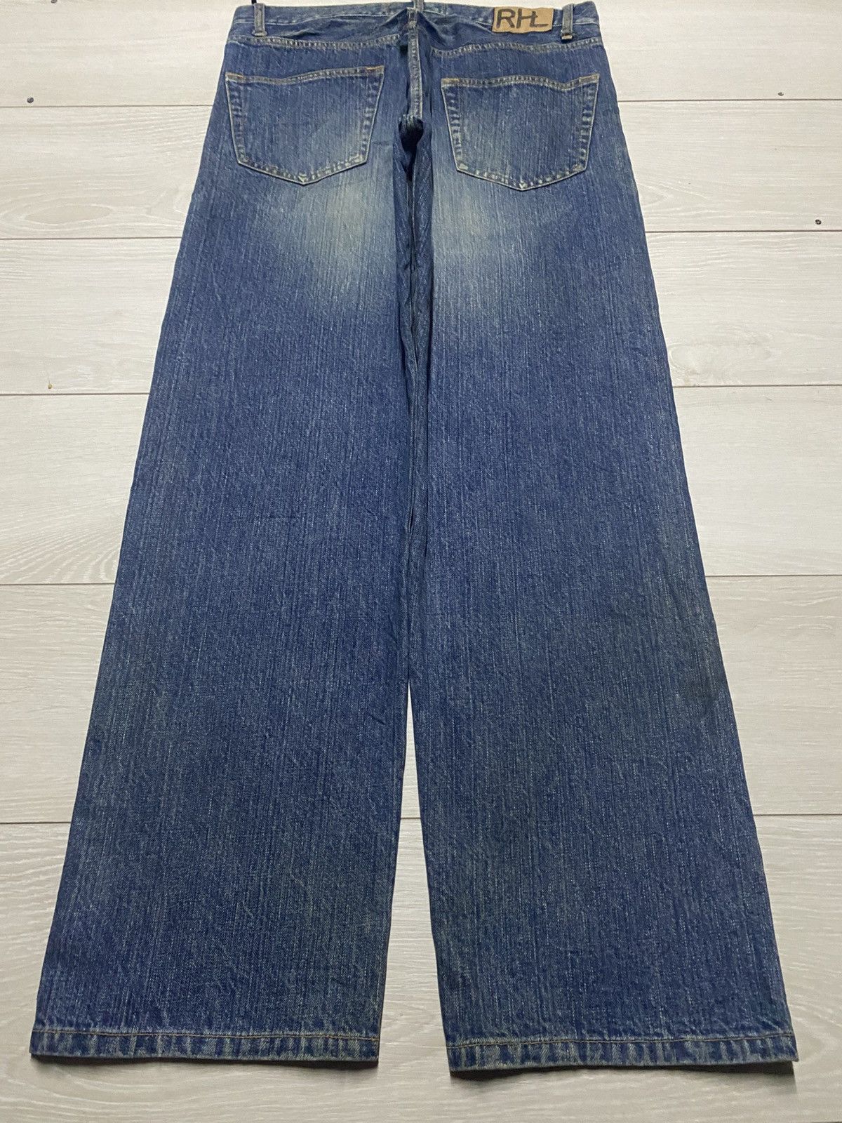 Japanese Brand Japan Brand Montaineering Mud wash Distressed Baggy Jeans Size US 34 / EU 50 - 2 Thumbnail
