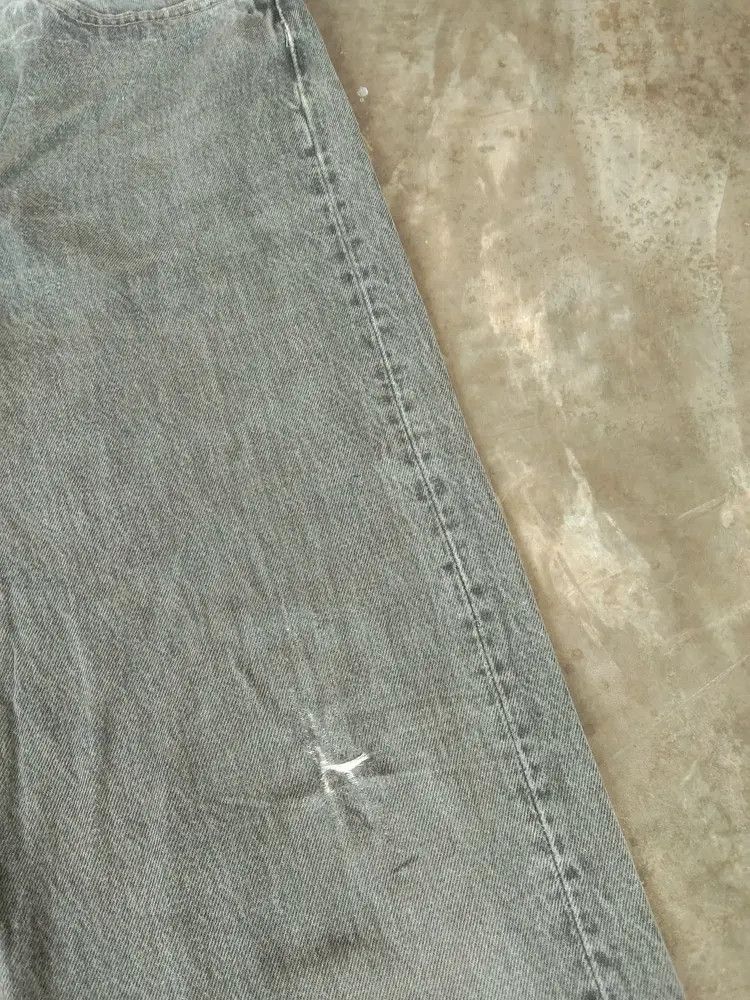 Levi's 90s Vintage Levi's 501 Made In USA Distressed Jeans 34x32 Size US 34 / EU 50 - 9 Thumbnail
