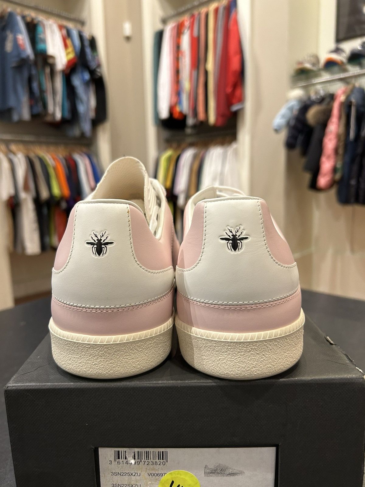 Dior Dior B01 Low Top Sneakers Pink Size US 11 / EU 44 - 3 Thumbnail