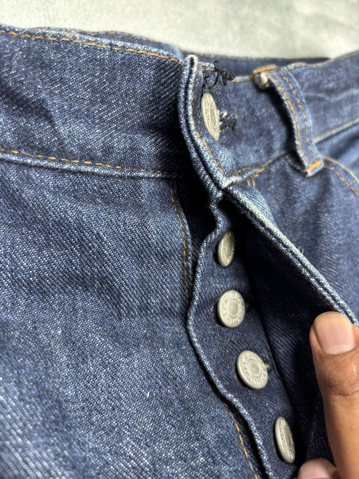 Helmut Lang Vintage 1999 Helmut Lang Classic Raw Denim. S008 Size US 31 - 7 Thumbnail