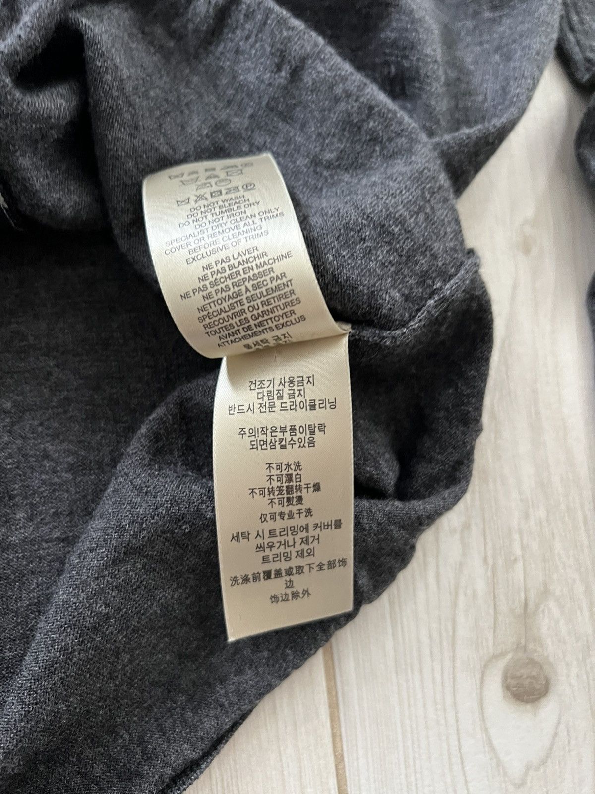 Burberry Burberry Brit Dark Gray Wool Knit Button Cardigan M Size M / US 6-8 / IT 42-44 - 17 Thumbnail
