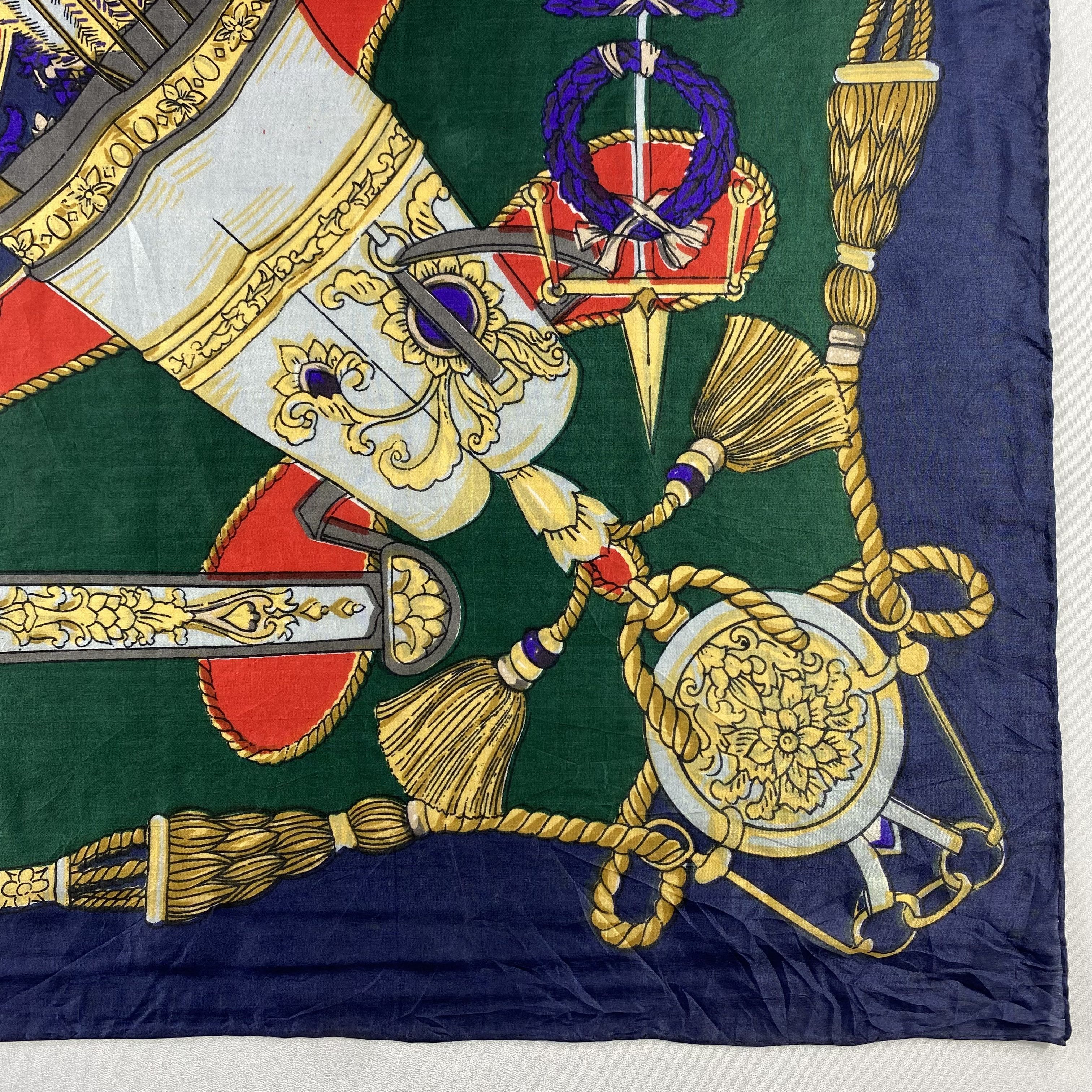 Japanese Brand × Vintage Vintage Italian Silk Scarf Hand Rolled SS047 Size ONE SIZE - 2 Thumbnail