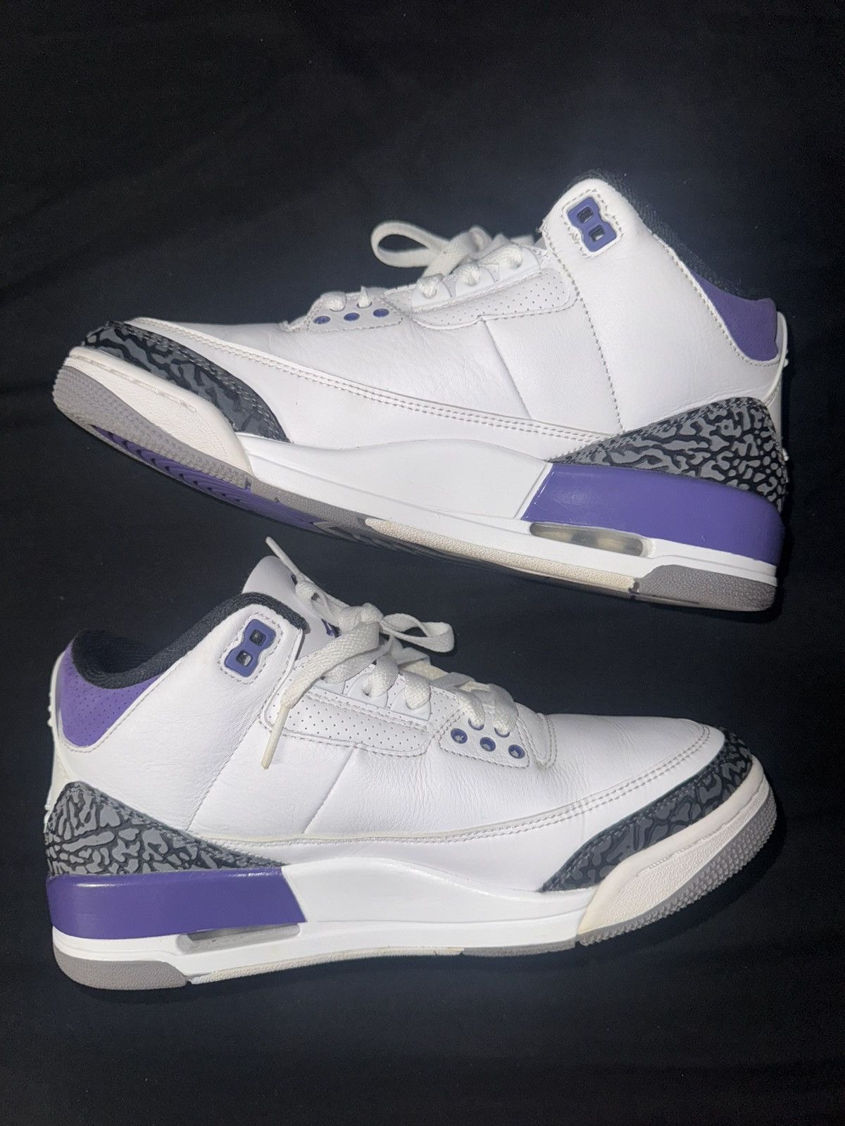 Jordan Brand Jordan 3 Retro ‘Dark Iris’ Size 8M Size US 8 / EU 41 - 2 Thumbnail