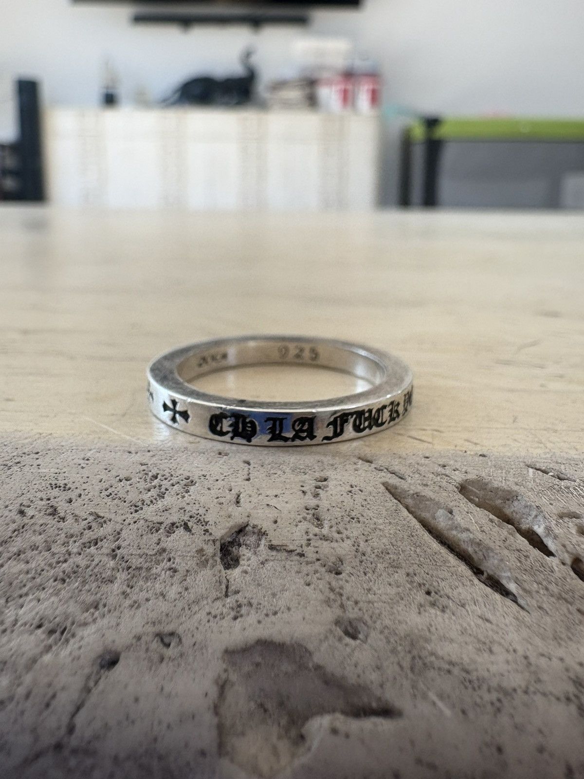 Chrome Hearts Chrome Hearts "Los Angeles" Exclusive 3mm Spacer Size ONE SIZE - 1 Thumbnail