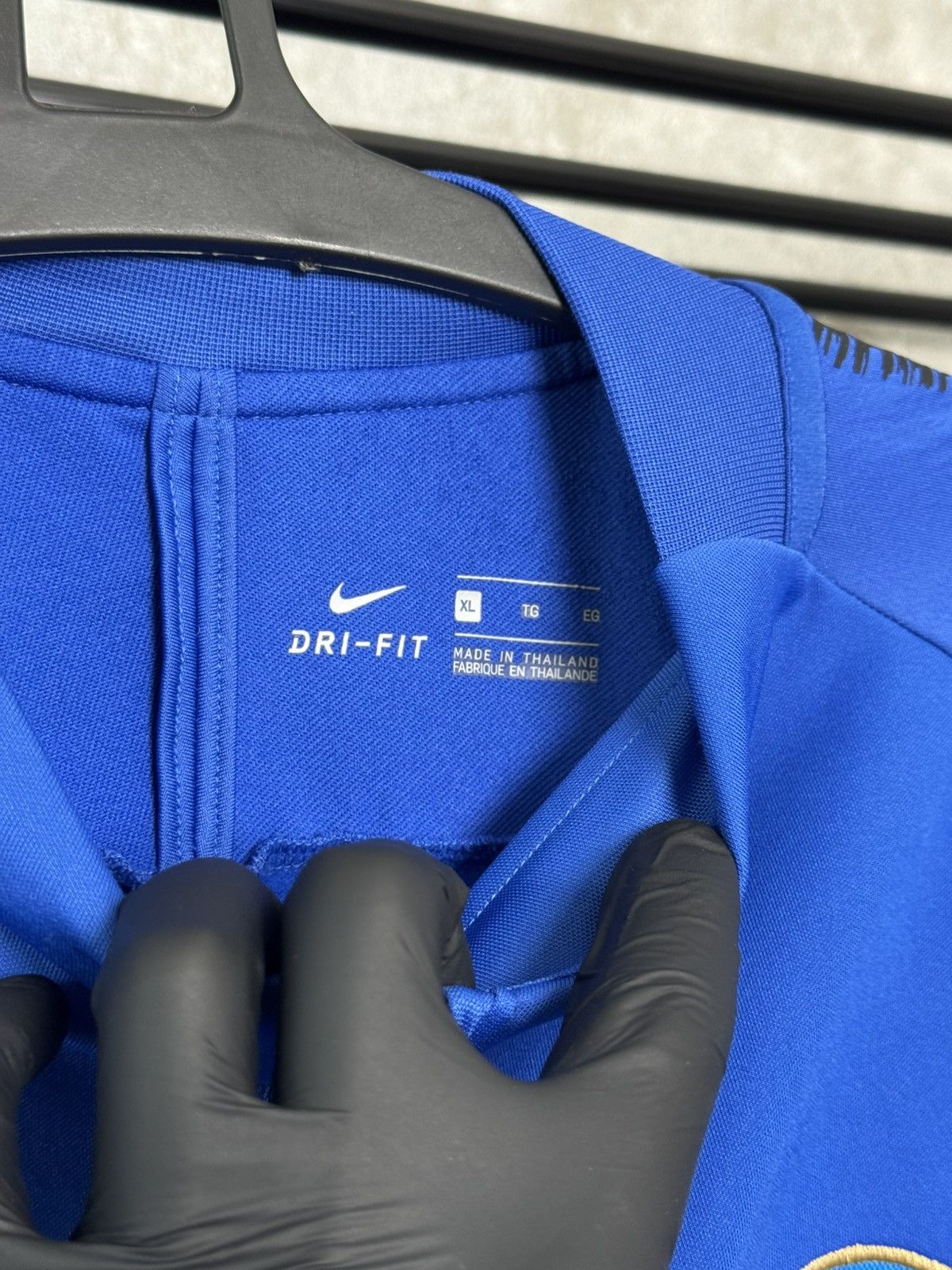 Nike Nike Inter Milan 2017-18 1/4 Zip Drill Top long sleeve Size US XL / EU 56 / 4 - 8 Thumbnail