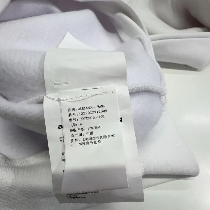Alexander Wang Alexander Wang SS22 Logo Long Sleeve Sweatshirt - Size M / US 6-8 / IT 42-44 - 3 Thumbnail