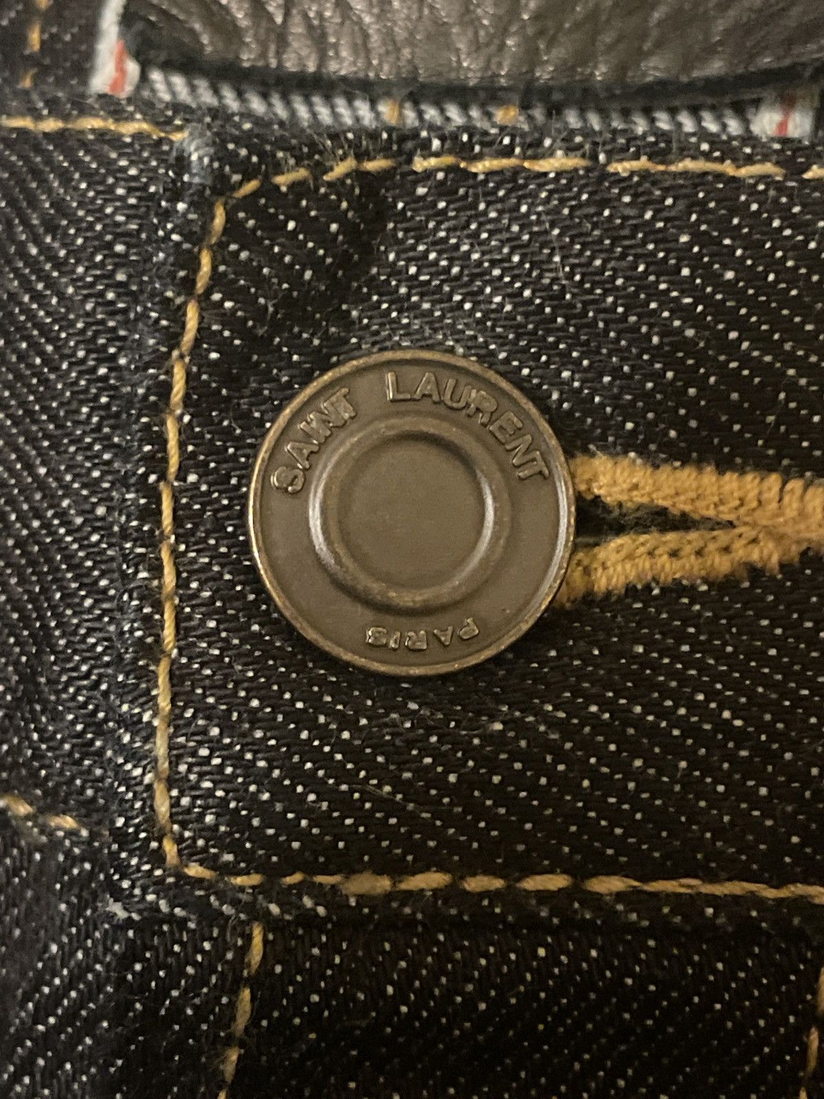 Saint Laurent Paris Saint Laurent D03 M/ST-LW selvedge denim Size US 30 / EU 46 - 5 Thumbnail