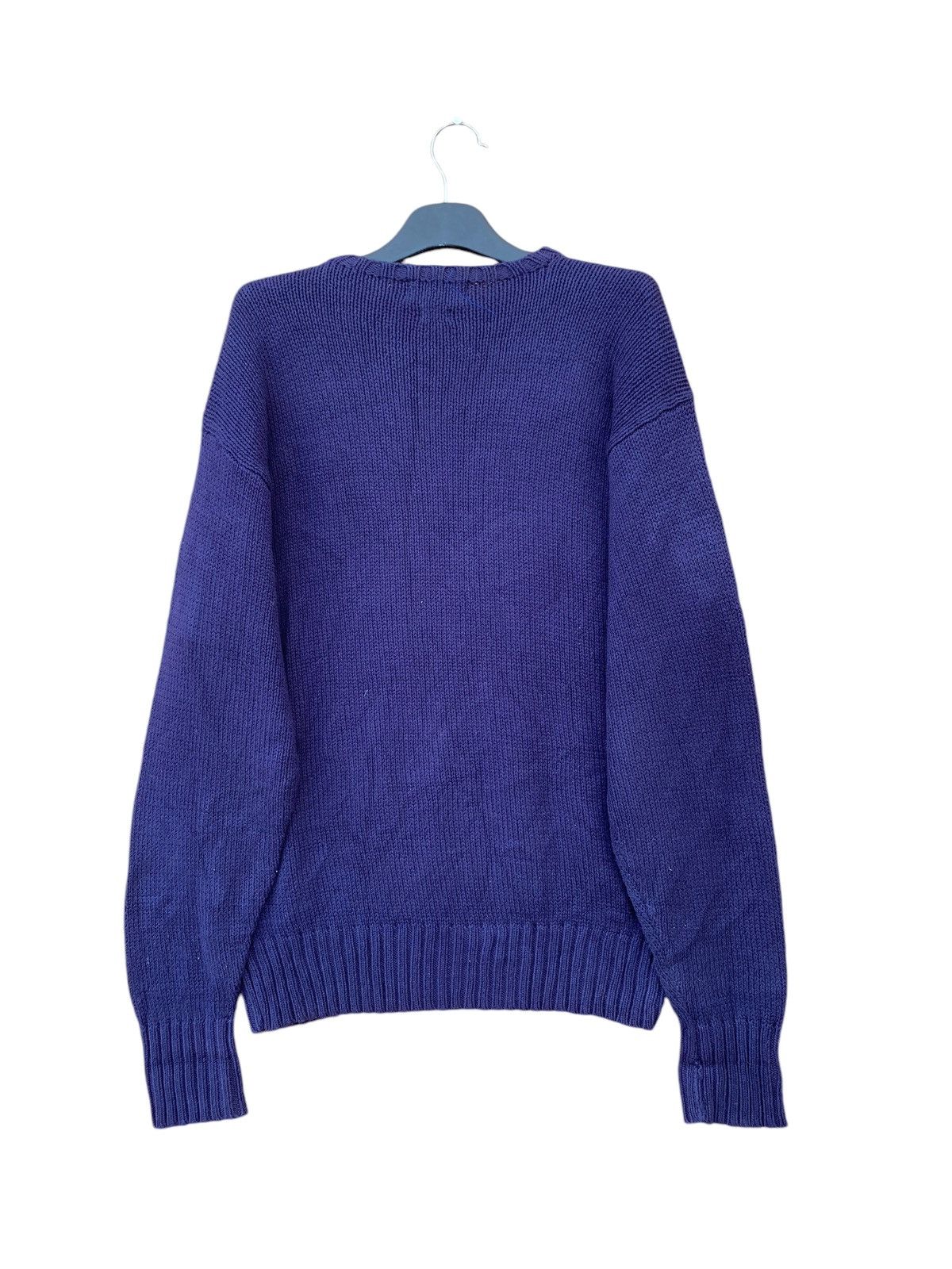 Polo Ralph Lauren Vintage Polo Ralph Lauren Sun Faded Knitted Sweater Size US L / EU 52-54 / 3 - 2 Thumbnail
