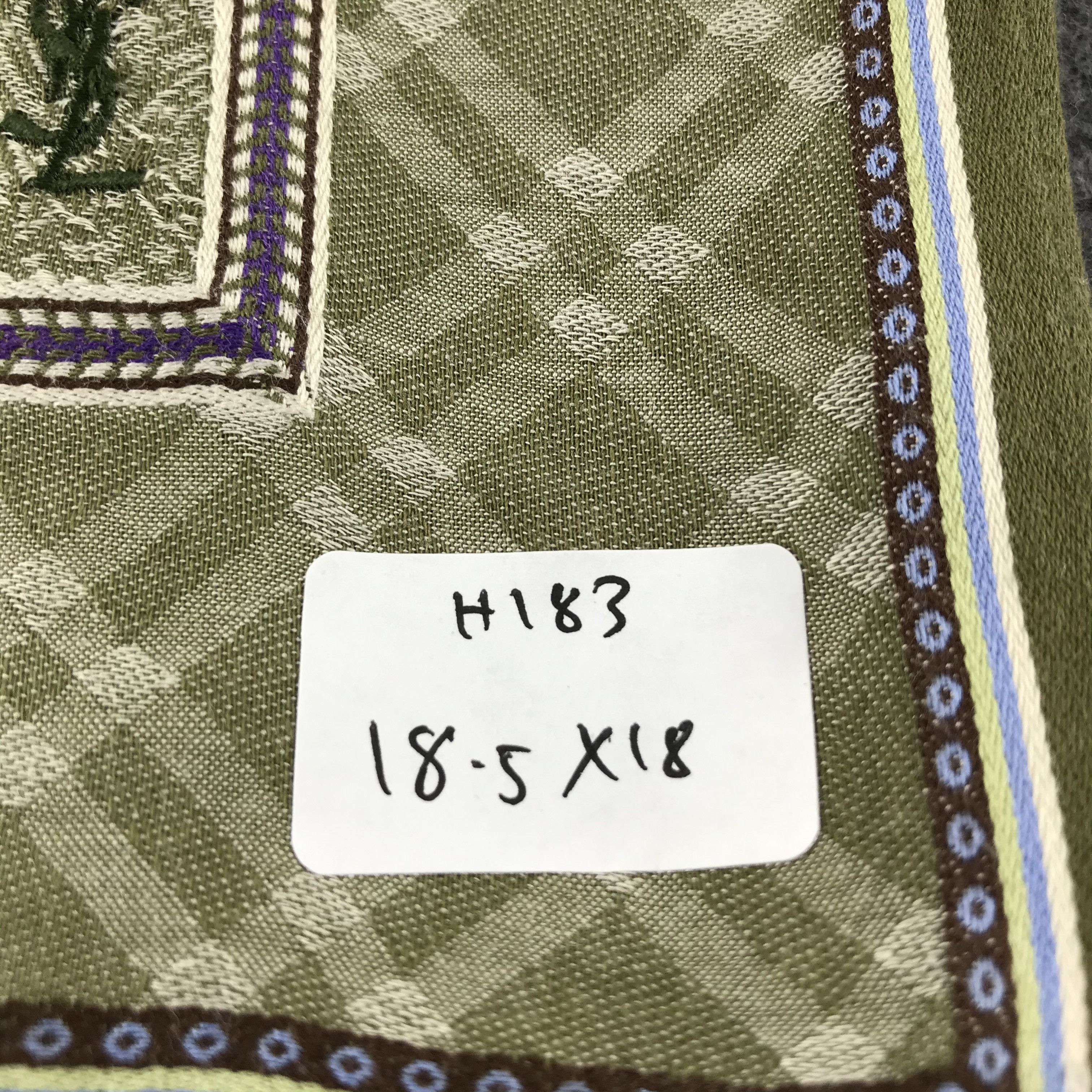 Yves Saint Laurent YSL Paisley Handkerchief Neckerchief Bandana H183 Size ONE SIZE - 8 Thumbnail