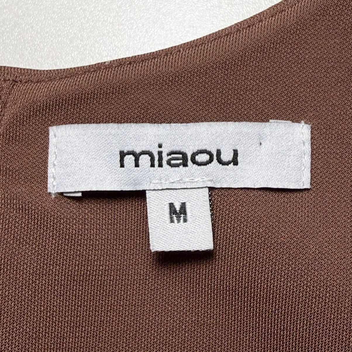 Miaou Miaou Renata Corset Top in Cocoa Size M / US 6-8 / IT 42-44 - 3 Thumbnail