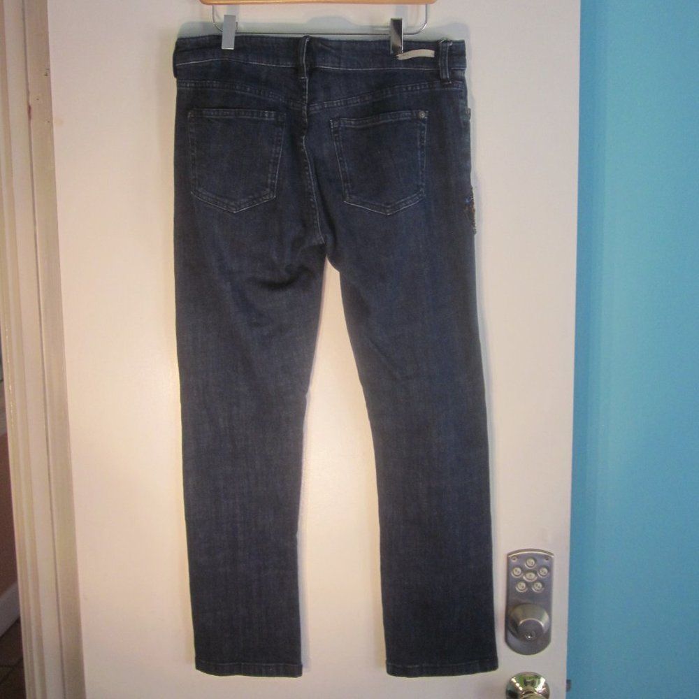 Anthropologie Anthropologie Pilcro Size 28 Boyfriend Jeans with Sequin Design Size 28" / US 6 / IT 42 - 10 Thumbnail