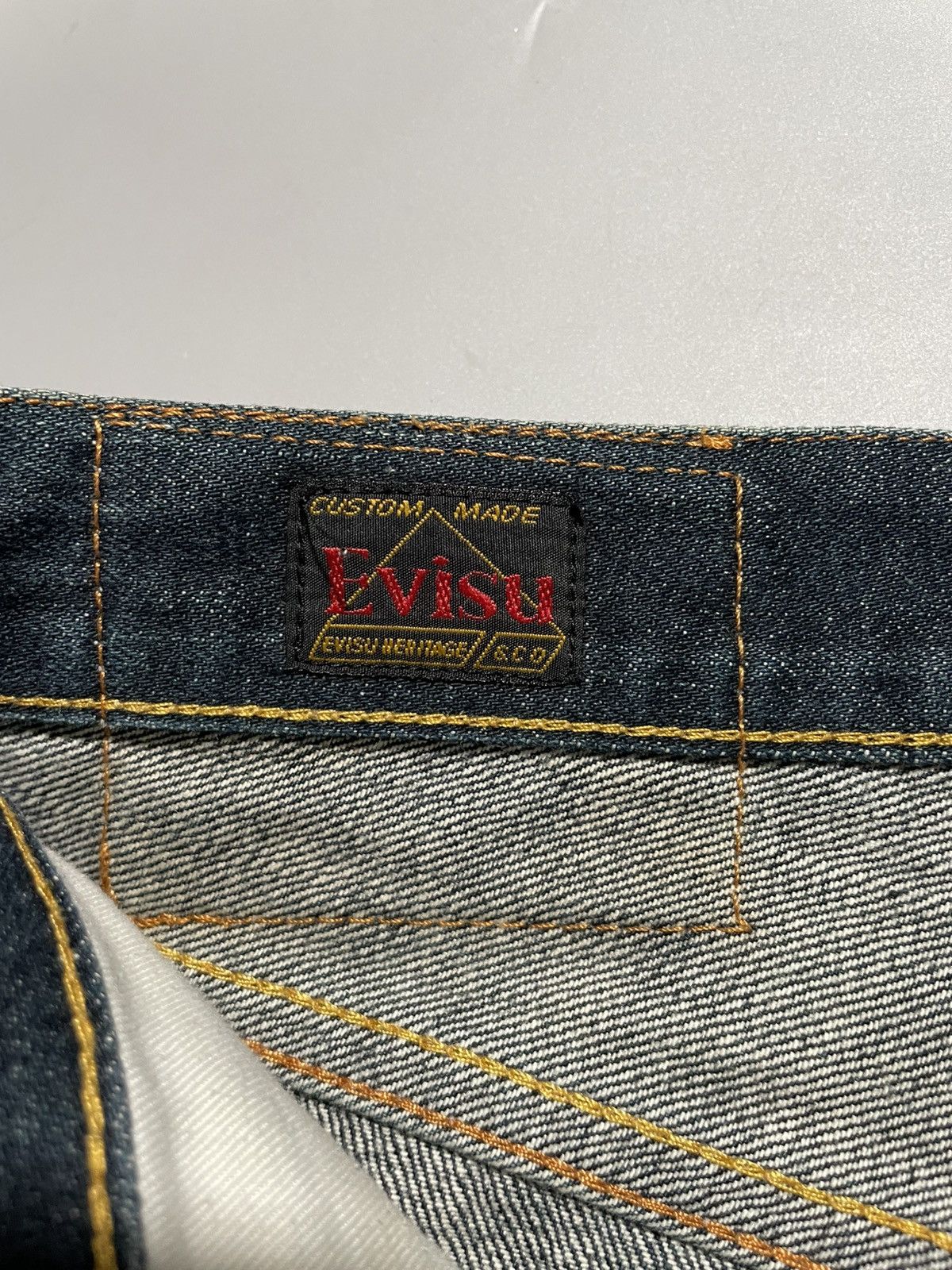 Evisu Evisu Dokuchin Seagull 13oz Selvedge Denim Jeans - Lot 2000 Size US 30 / EU 46 - 8 Thumbnail