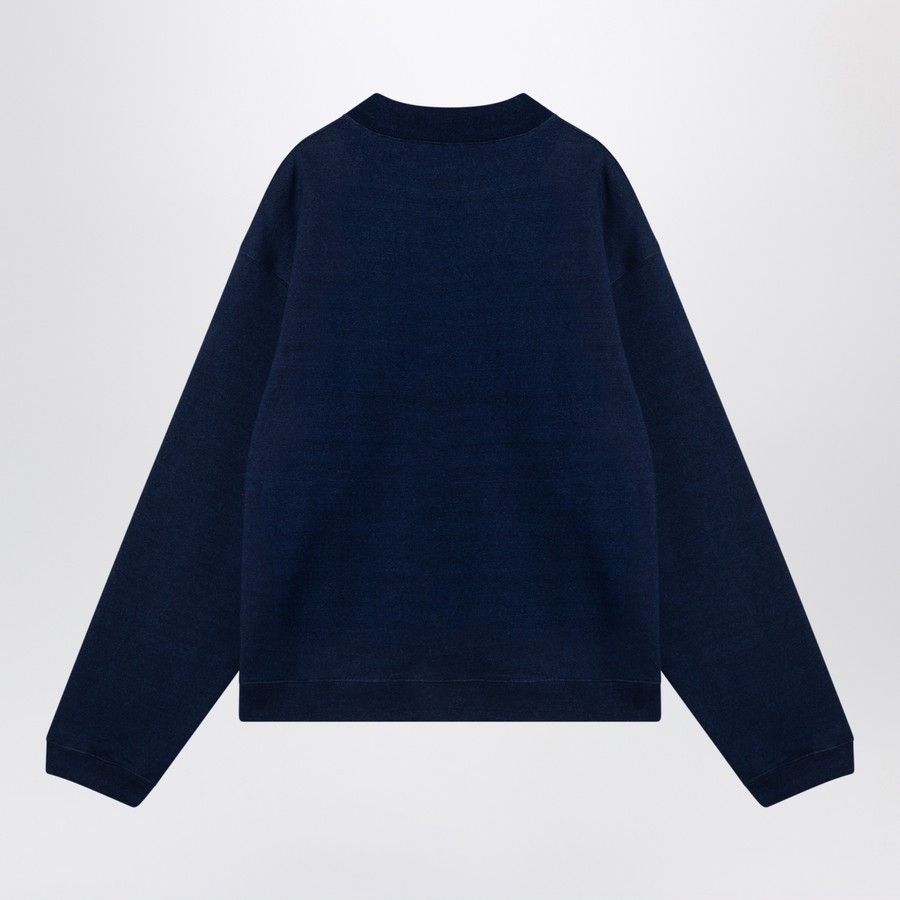 Brain Dead o1d2blof0125 Crew Neck Sweatshirt in Blue Size US S / EU 44-46 / 1 - 2 Thumbnail