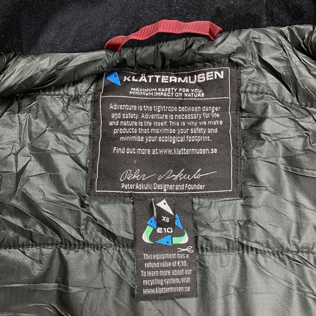 Klattermusen Klattermusen Hild Insulation Primaloft Jacket Size US L / EU 52-54 / 3 - 11 Thumbnail