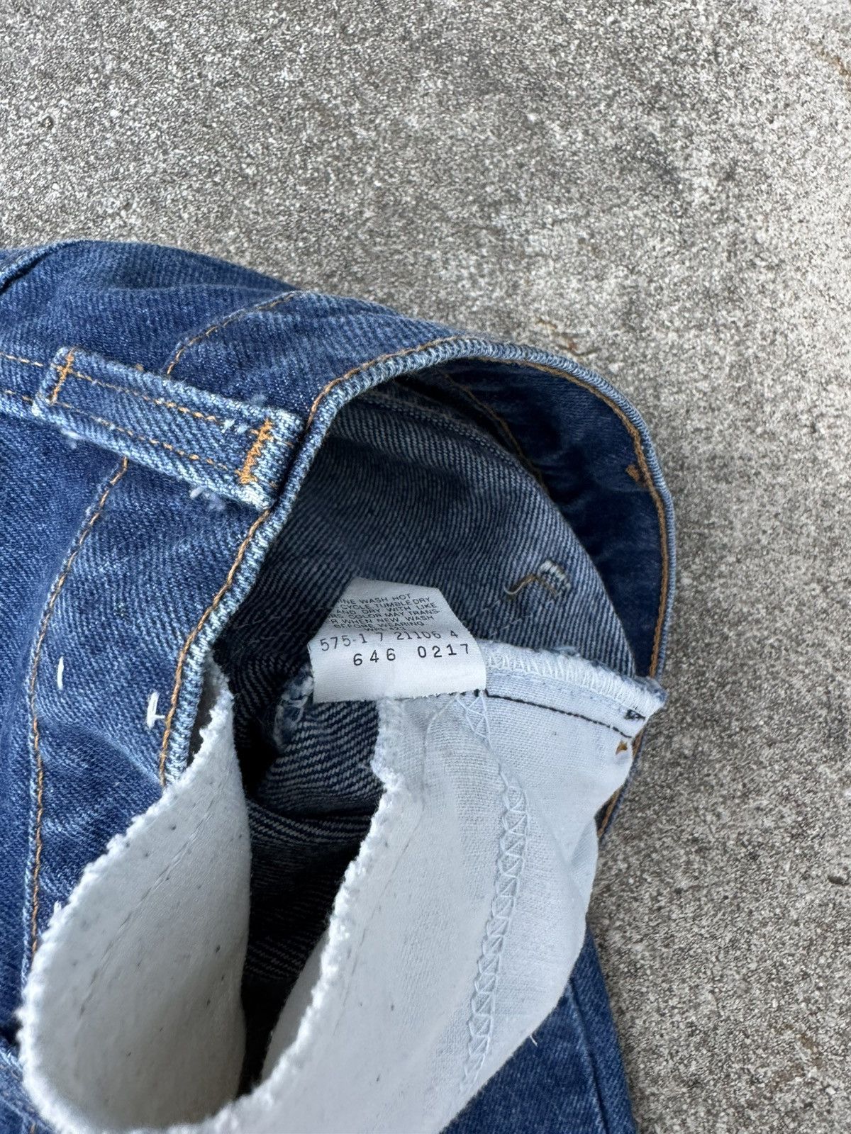 Levi's × Vintage Vtg 80s Levi’s 646 Orange Tab Bellbottom Flare Jeans 29x30 Size US 29 - 6 Thumbnail