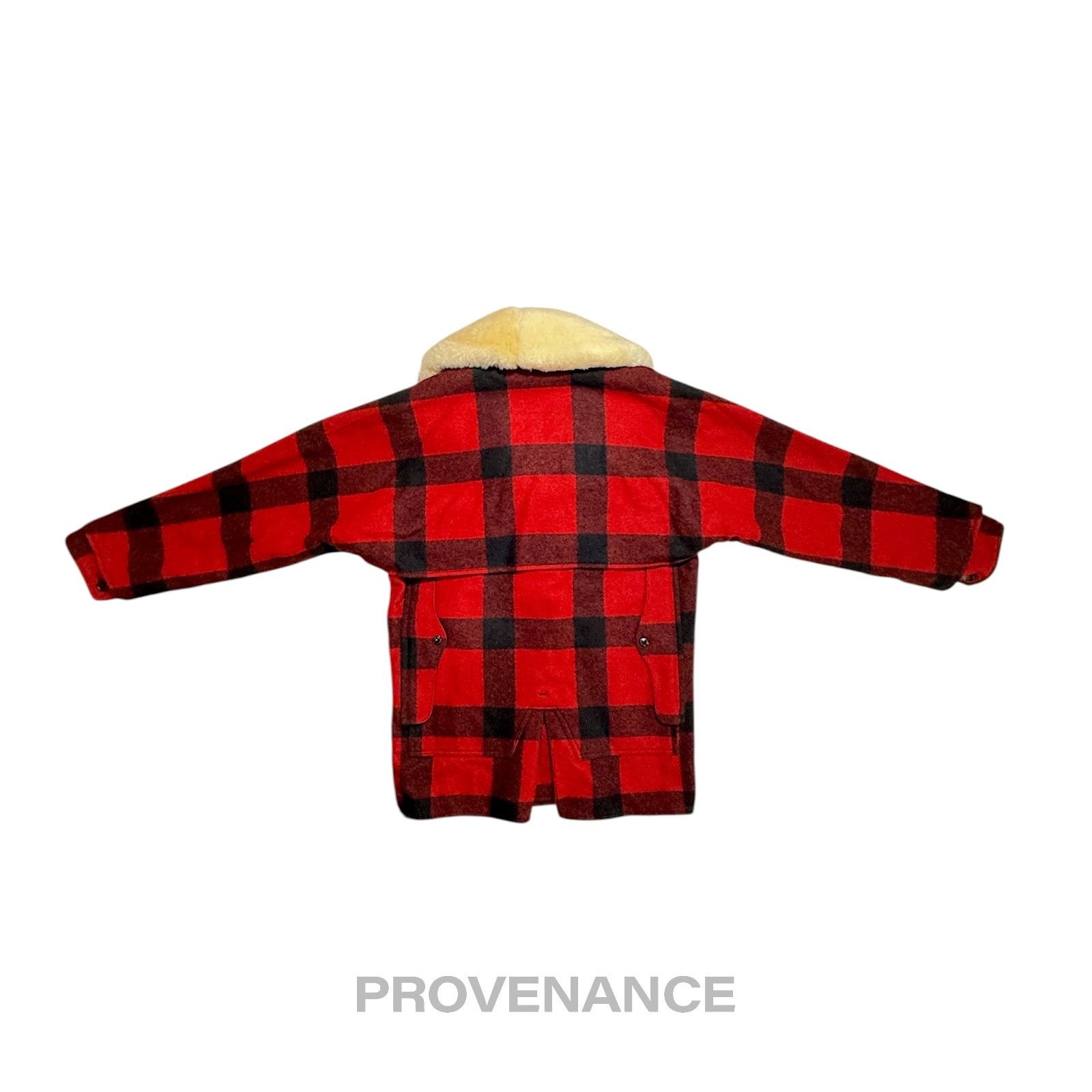 Filson 🔴 Filson Mackinaw Wool Packer Coat Red Black Plaid 38 S Size US S / EU 44-46 / 1 - 4 Thumbnail
