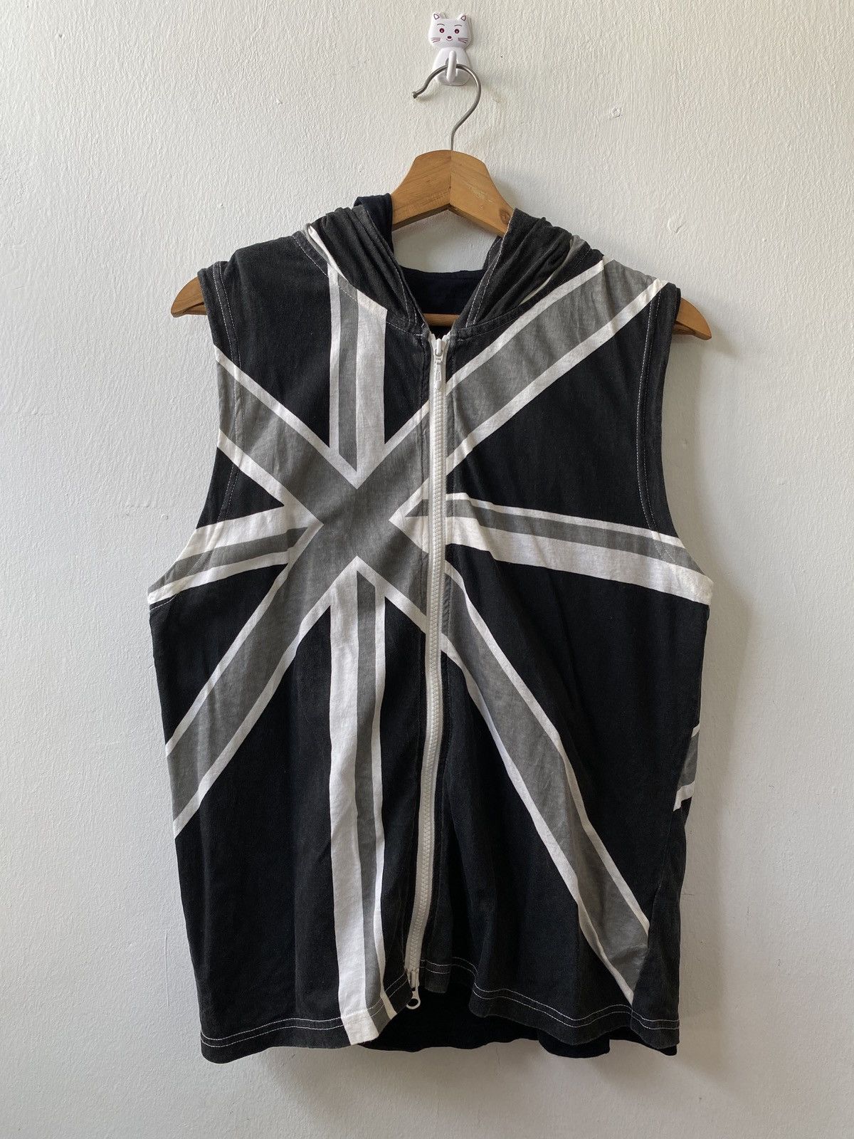 Japanese Brand Japanese Brand PPFM Reversible Sleeveless Zipper Hoodie Size US M / EU 48-50 / 2 - 1 Thumbnail