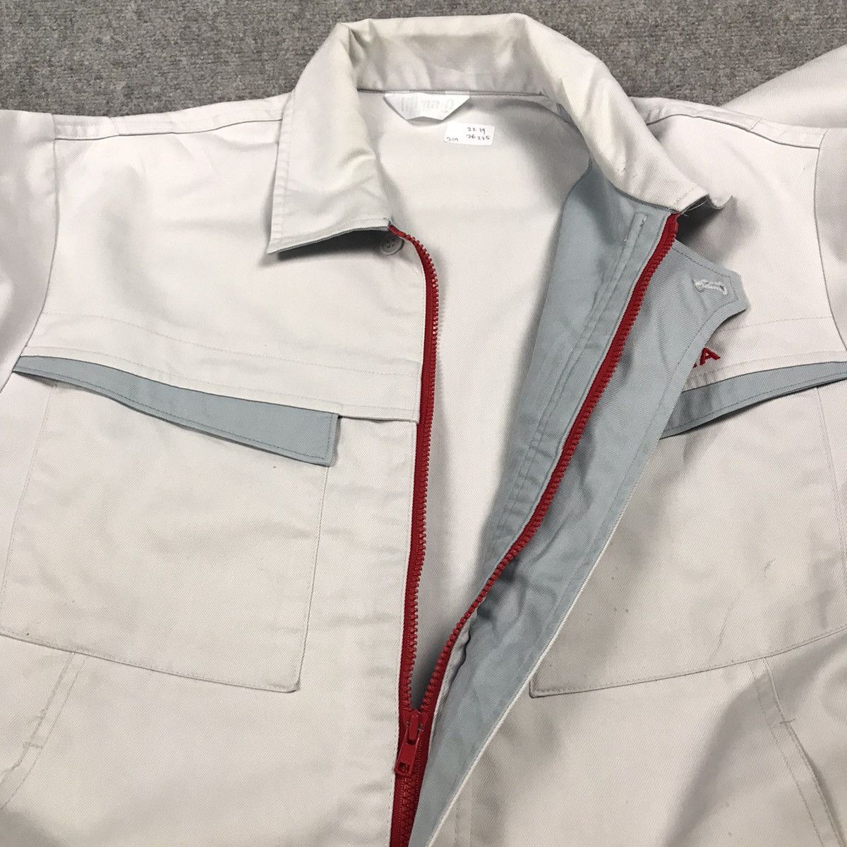 Japanese Brand × Sports Specialties TOYOTA UNIFORM JAPAN RACING COTTON ZIPPER JACKET Size US M / EU 48-50 / 2 - 8 Thumbnail