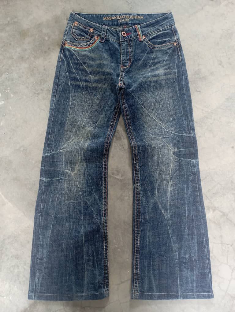 Tornado Mart Flare Jeans Japan Rusty Lightning Wash Masaki Matshusima Size US 28 / EU 44 - 1 Thumbnail