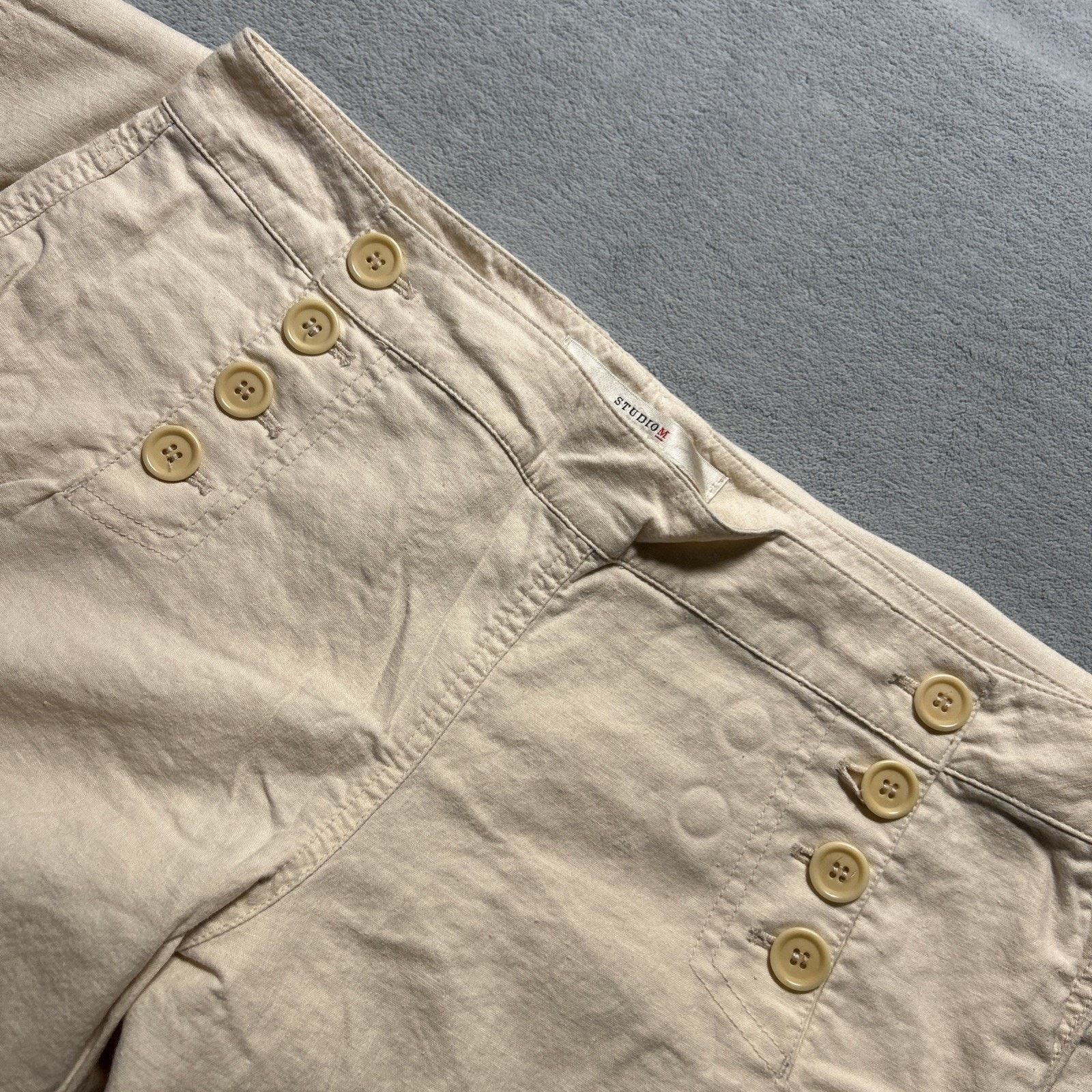 Forever 21 Beyond Baggy Pants Linen Sweatpants 10 34x31 Relaxed Loose Size 32" / US 10 / IT 46 - 2 Thumbnail