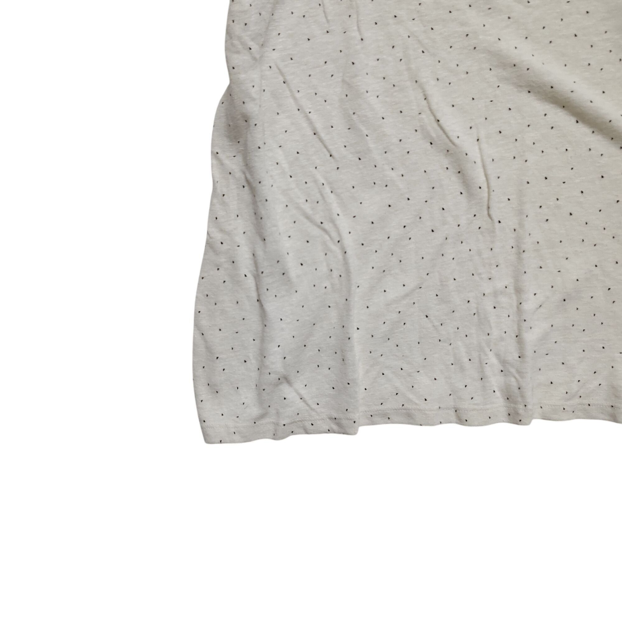 Other Ava & Viv Womens XL White Polka Dot Tee With Double Cap Slee Size XL / US 12-14 / IT 48-50 - 7 Thumbnail