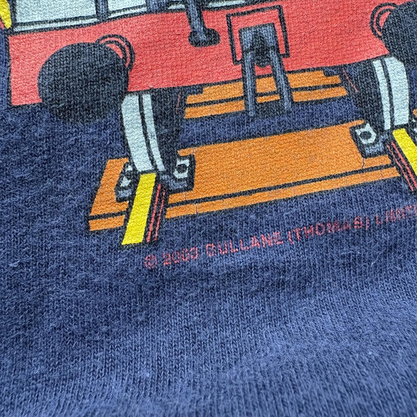 Vintage Vintage Y2K Thomas & Friends Train Cartoon Women’s Baby Tee Size XS / US 0-2 / IT 36-38 - 4 Thumbnail