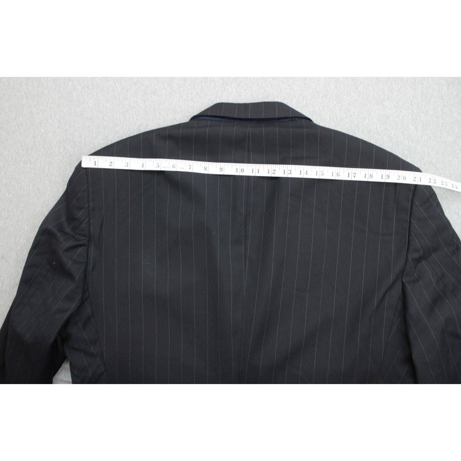 Jos. A. Bank Jos A Bank Suit Mens 48L Black Pinstripe 100% Wool Pants Size 48L - 12 Thumbnail