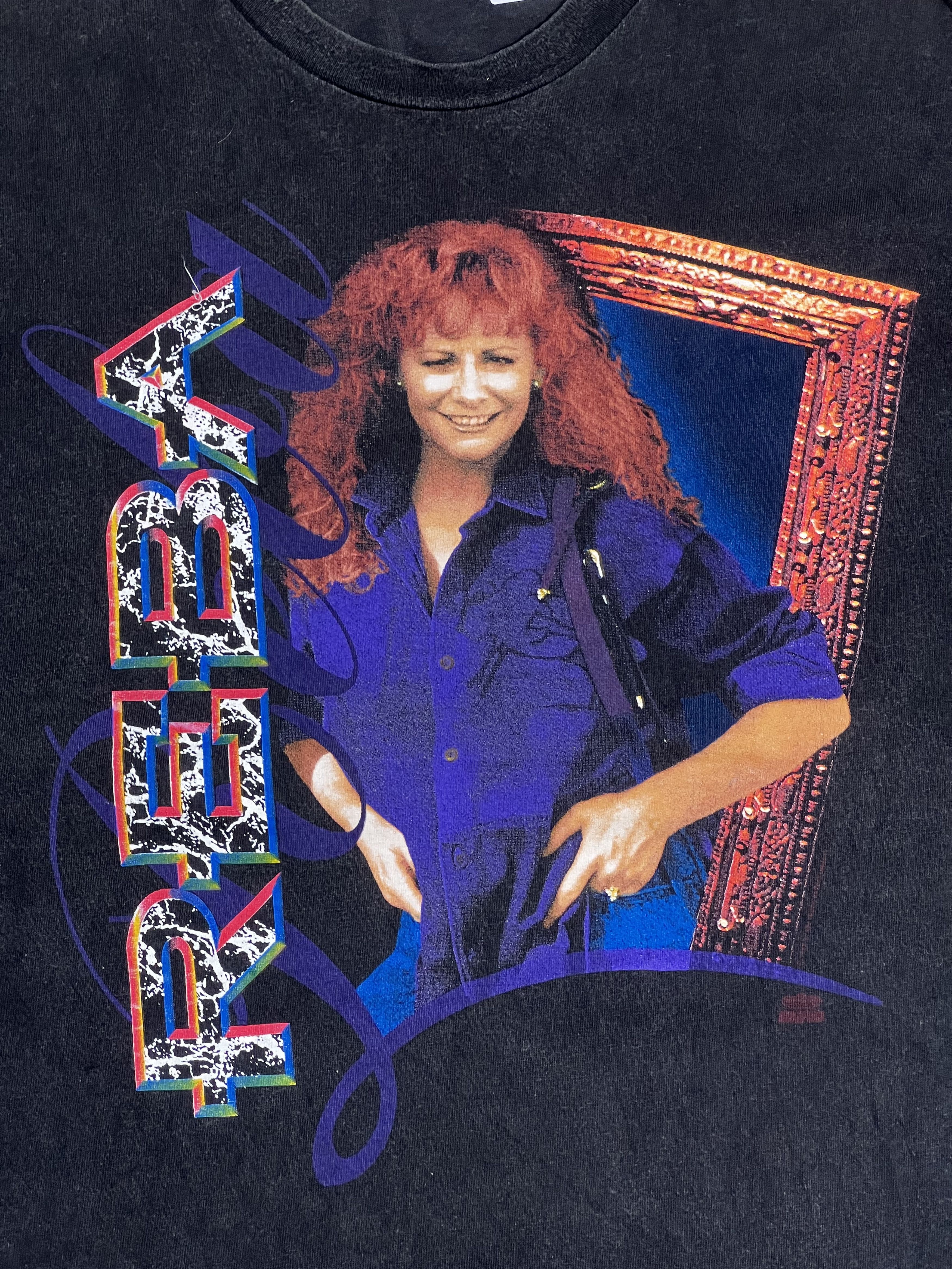 Band Tees Vintage 90s Reba American Country Music Tee (XL) GTMD665 Size US XL / EU 56 / 4 - 2 Thumbnail