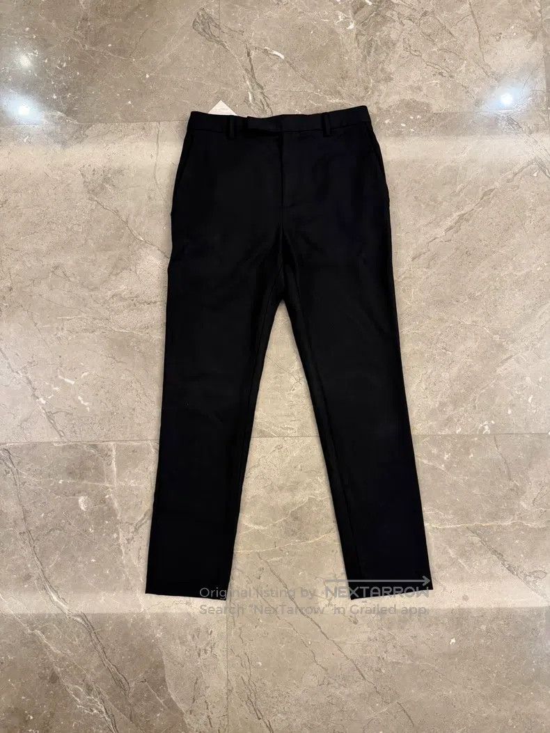 Celine CELINE Mixed Fabric Black Dress Pants Size US 30 / EU 46 - 1 Thumbnail