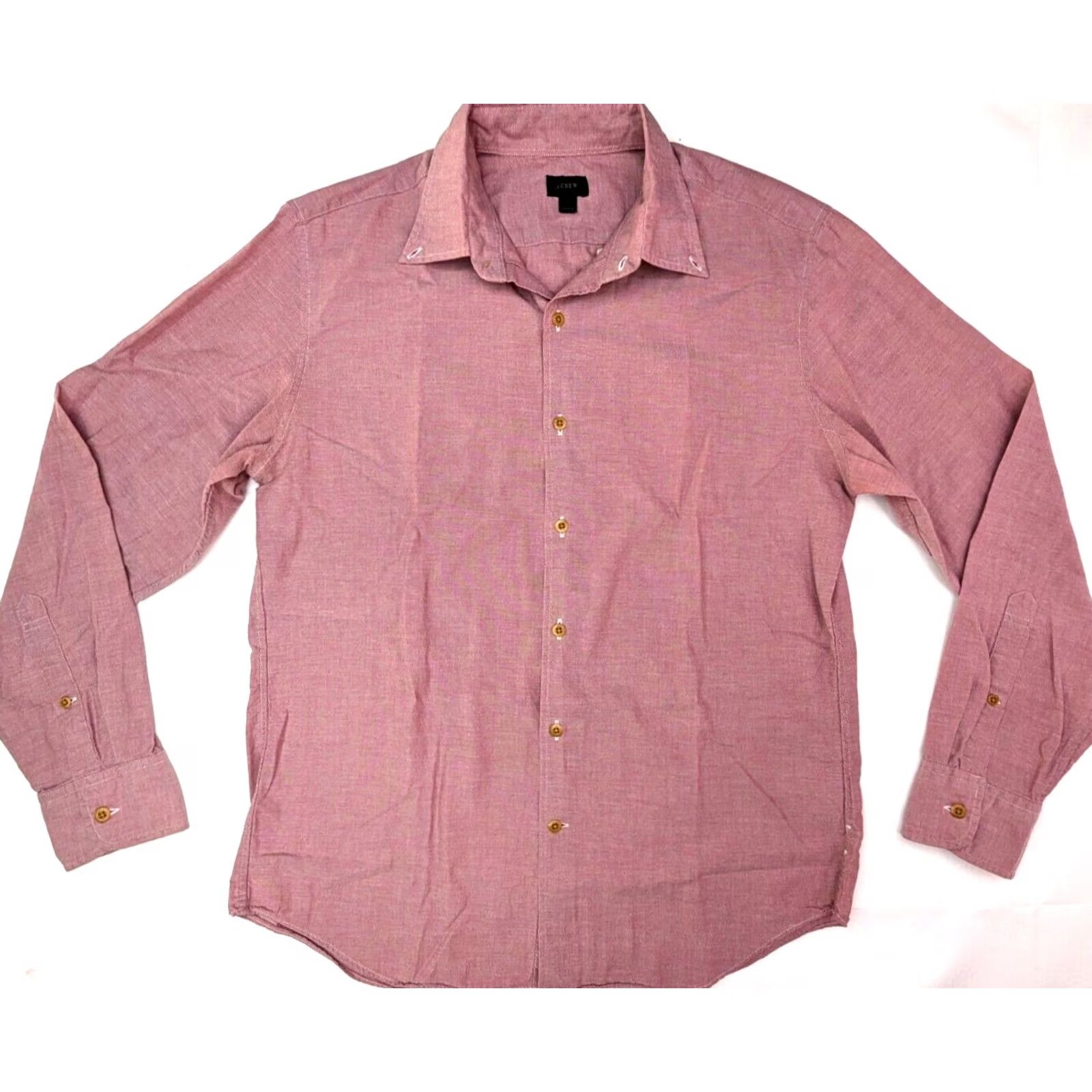 J.Crew J.Crew Button-Up Shirt Men M Blue Long Sleeve Chest Pocket 42 Chest Regular Fit Cotton Modern 80s 90s Classic Hipster Preppy Shirt Mens Size US M / EU 48-50 / 2 - 2 Thumbnail