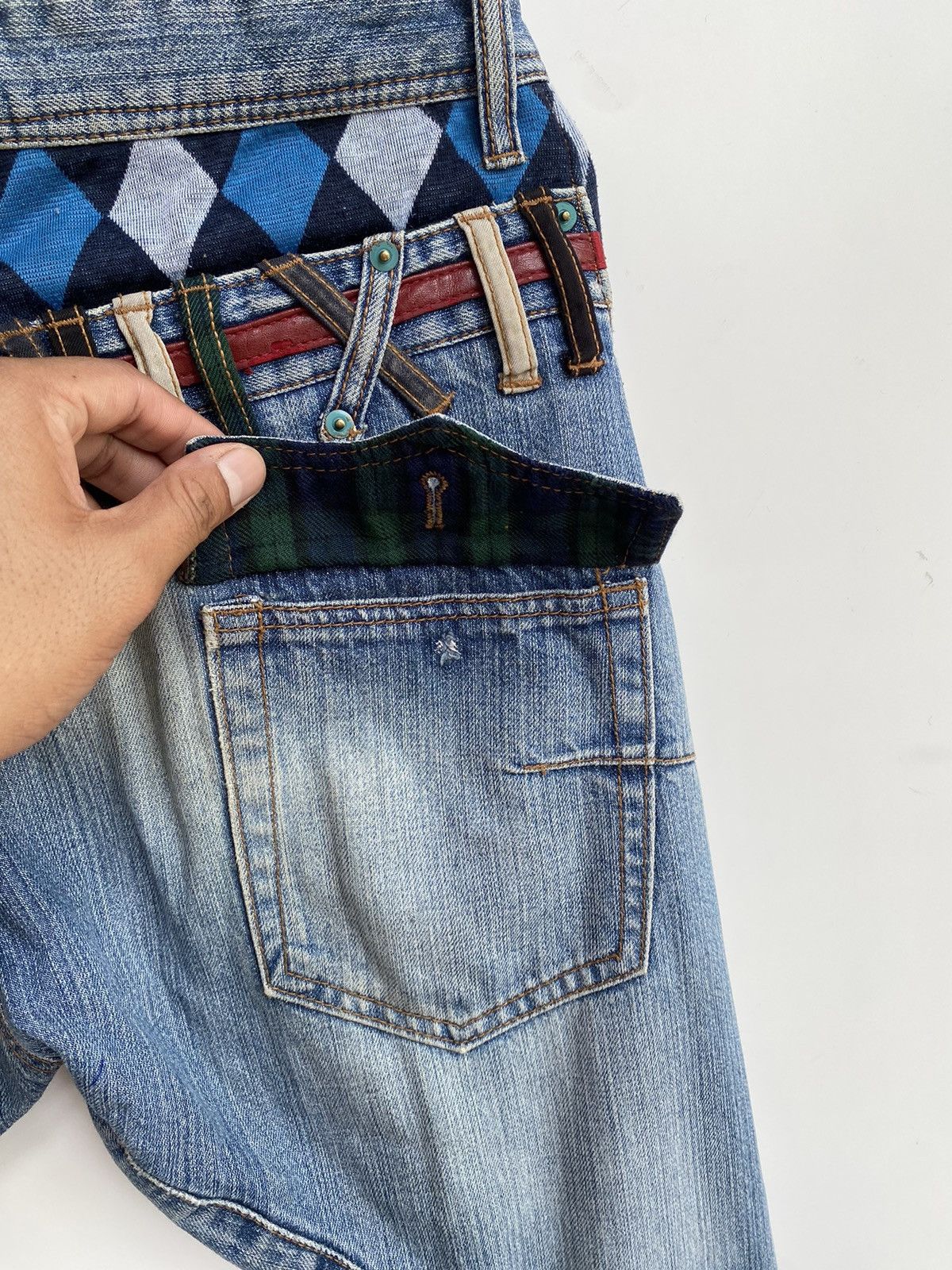 Japanese Brand × Vintage ✅️Vtg Breathmint Double Waist Rare Size US 31 - 7 Thumbnail