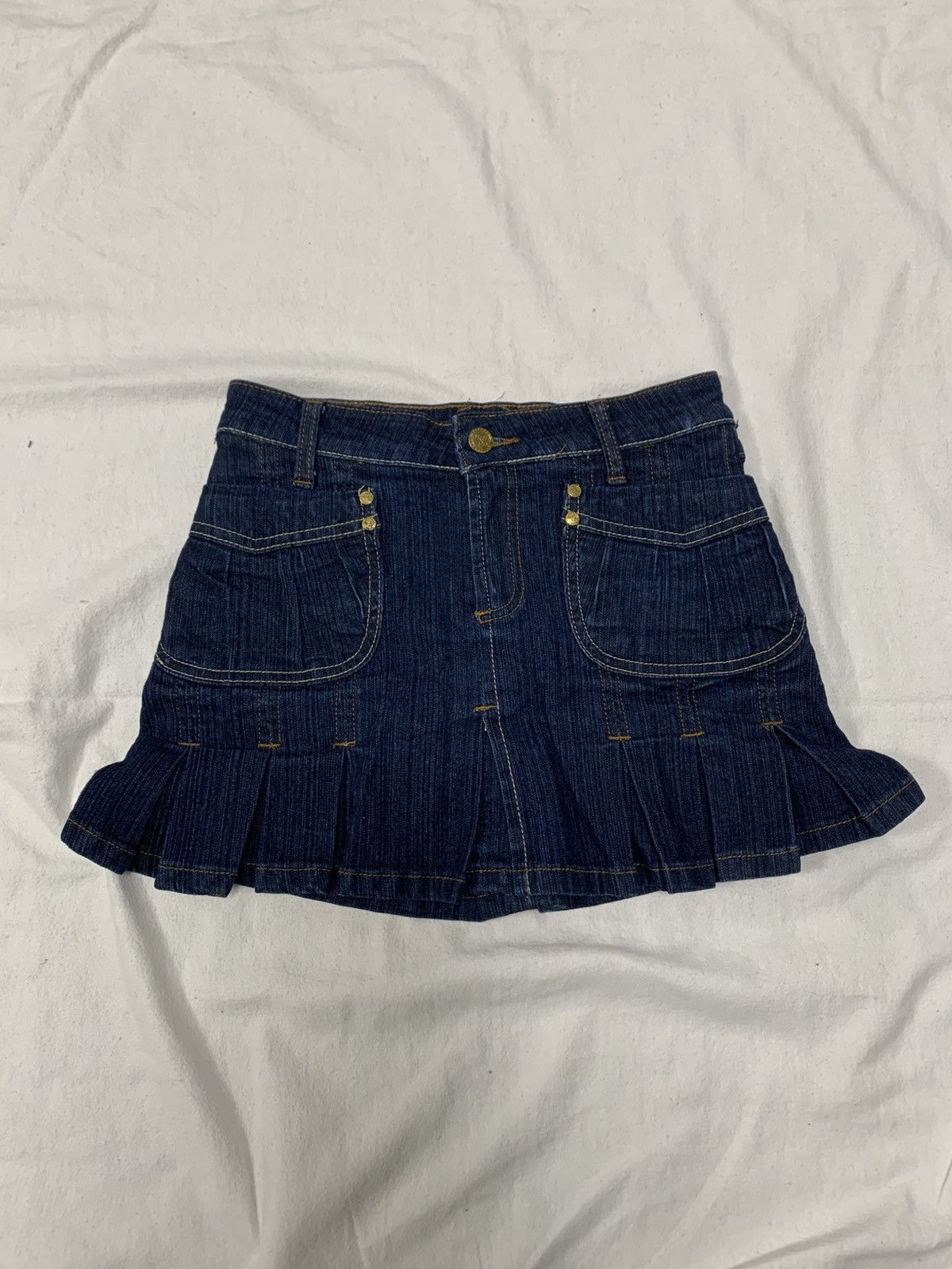 Southpole × Vintage VINTAGE 90S SOUTH POLE PRINTED MINI SKIRT Size 26" / US 2 / IT 38 - 2 Thumbnail